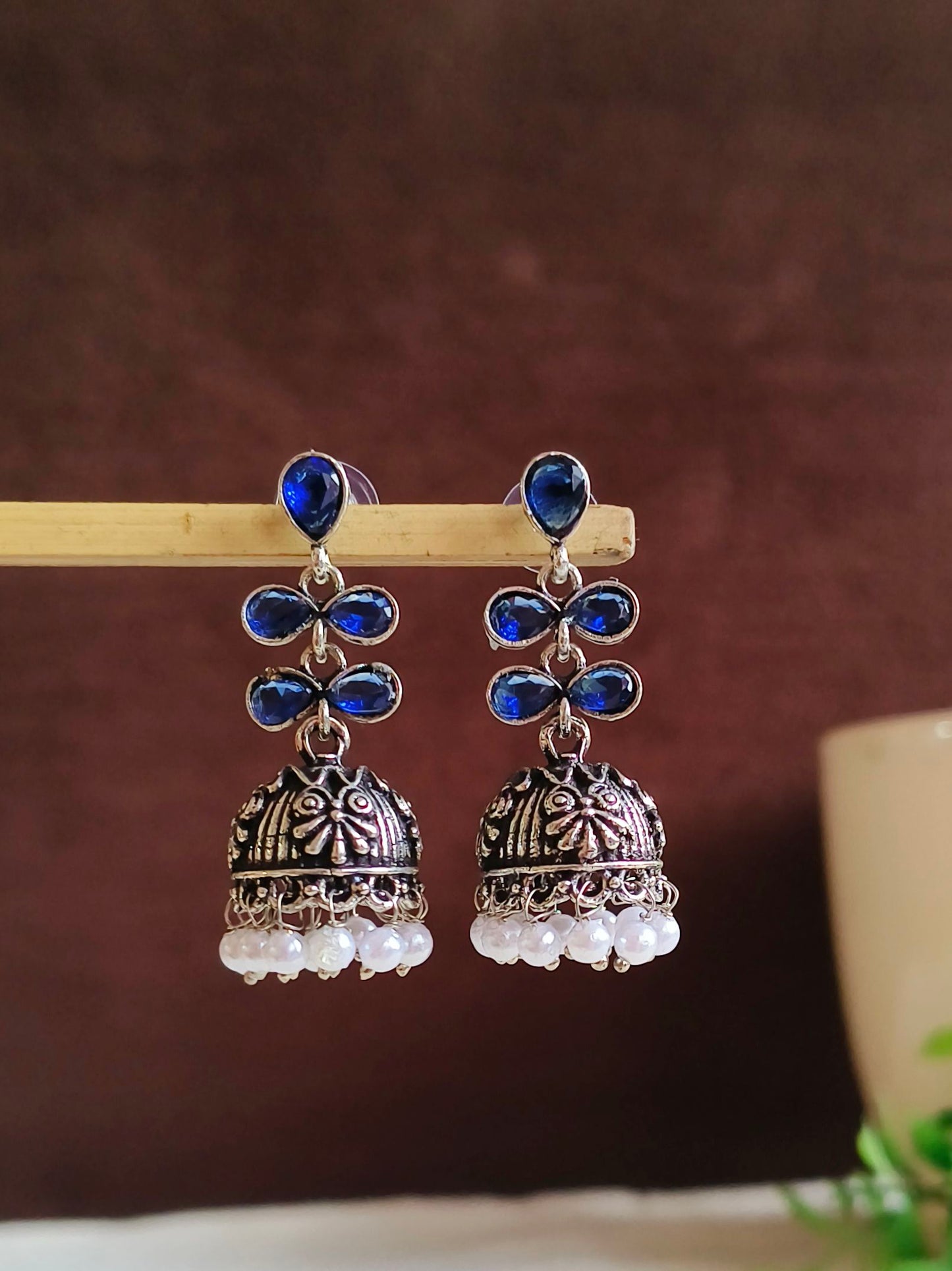 Oxidised Earrings