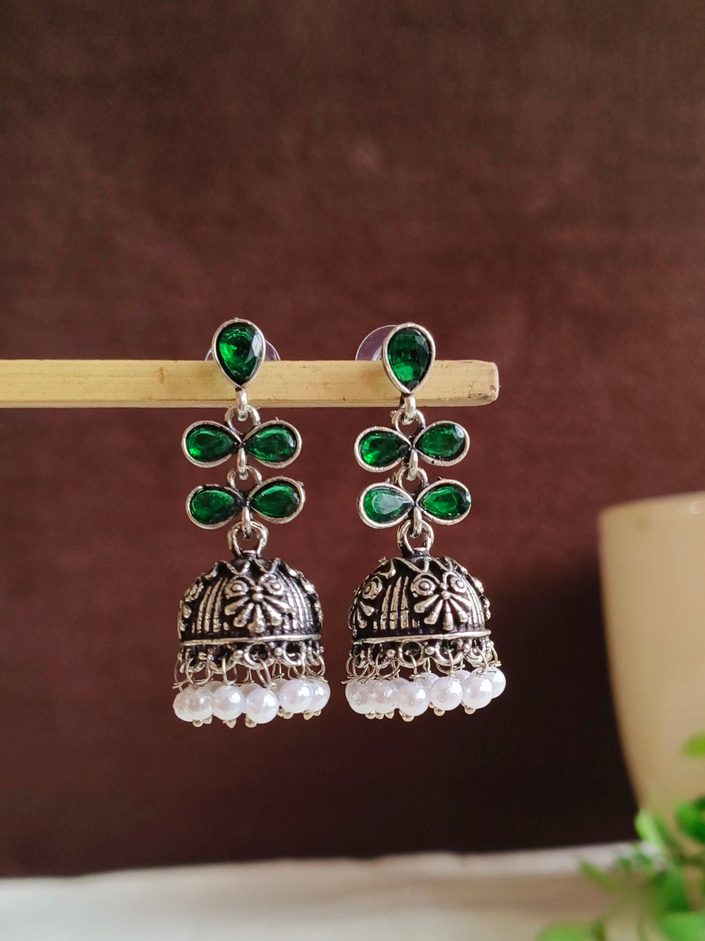 Oxidised Earrings