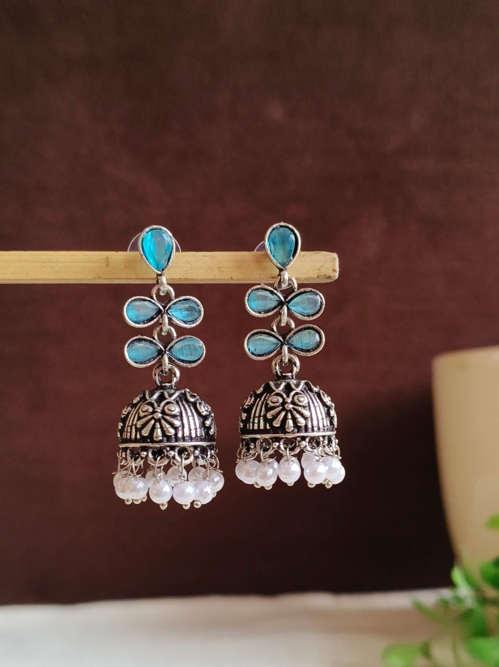 Oxidised Earrings