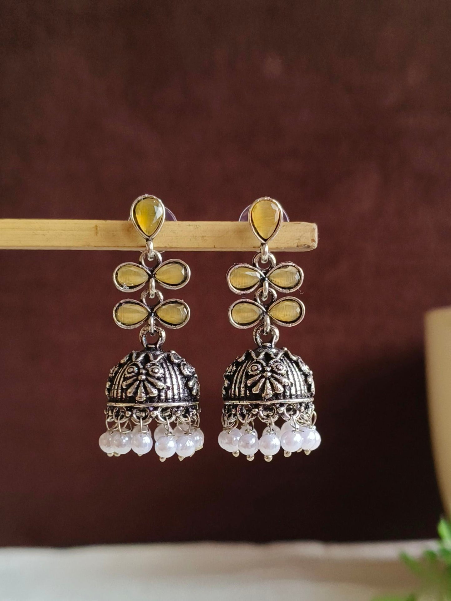 Oxidised Earrings
