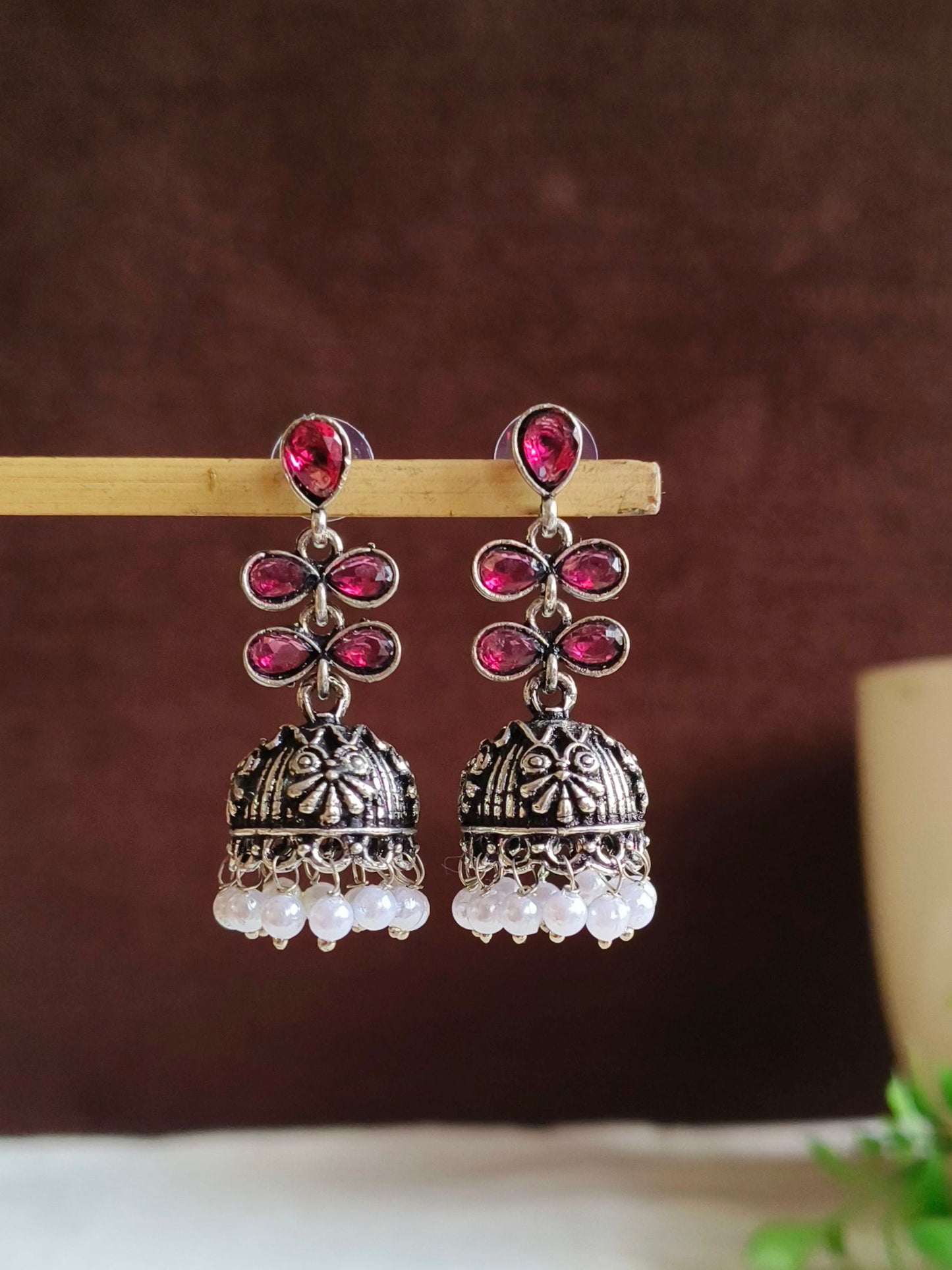 Oxidised Earrings
