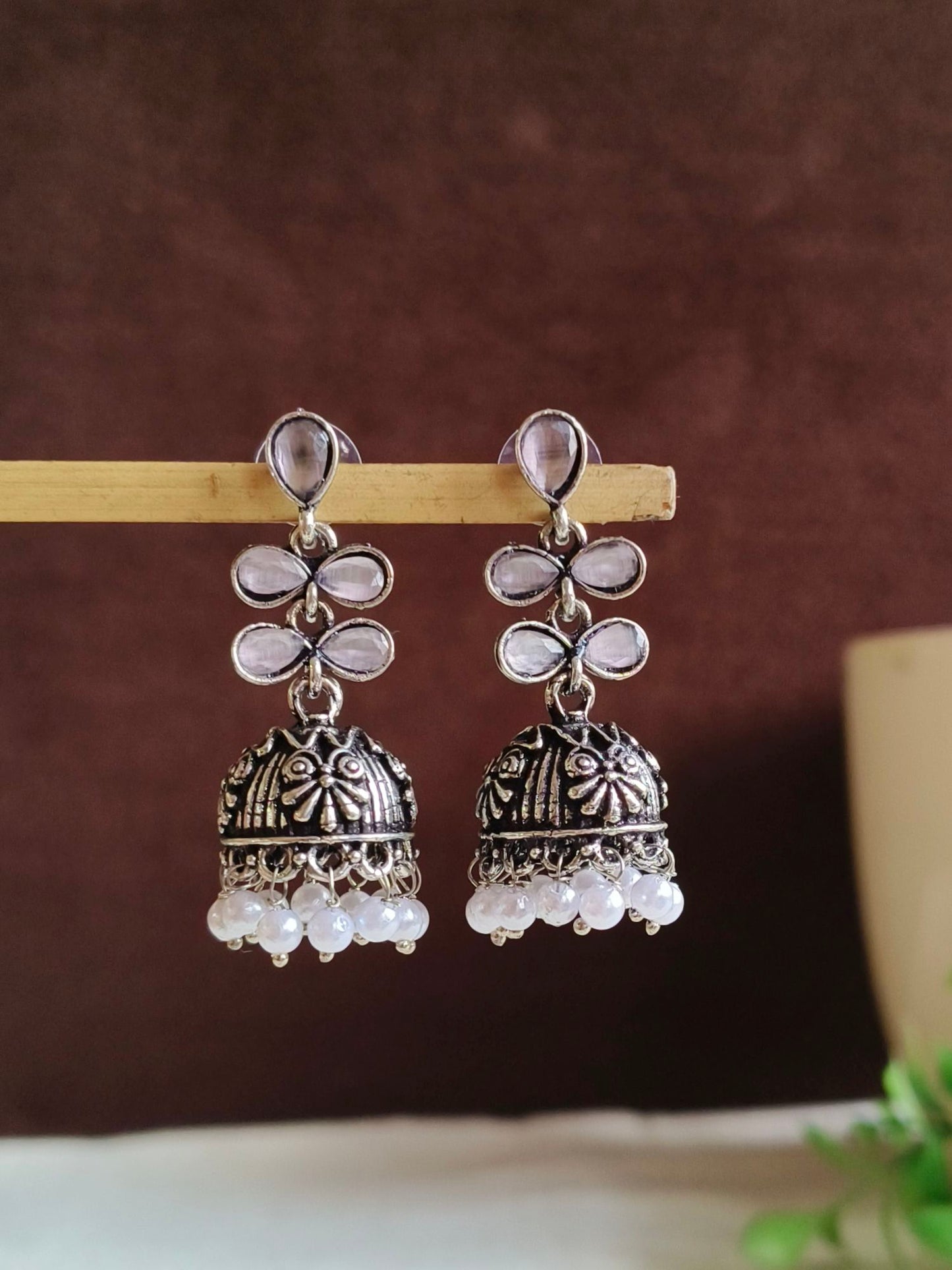Oxidised Earrings