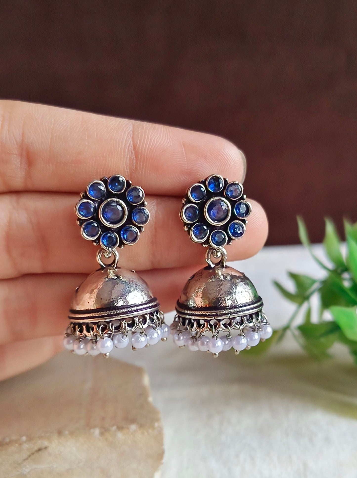 Oxidised Earrings