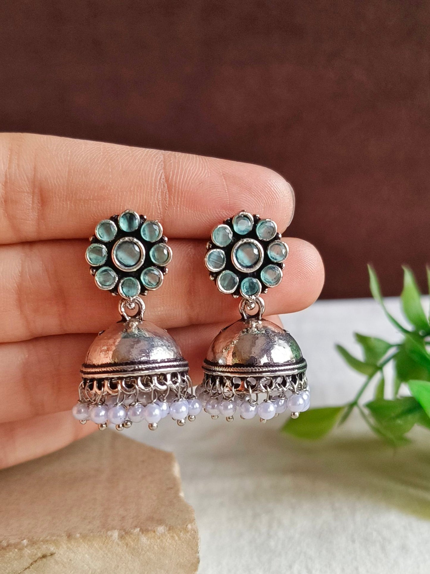 Oxidised Earrings
