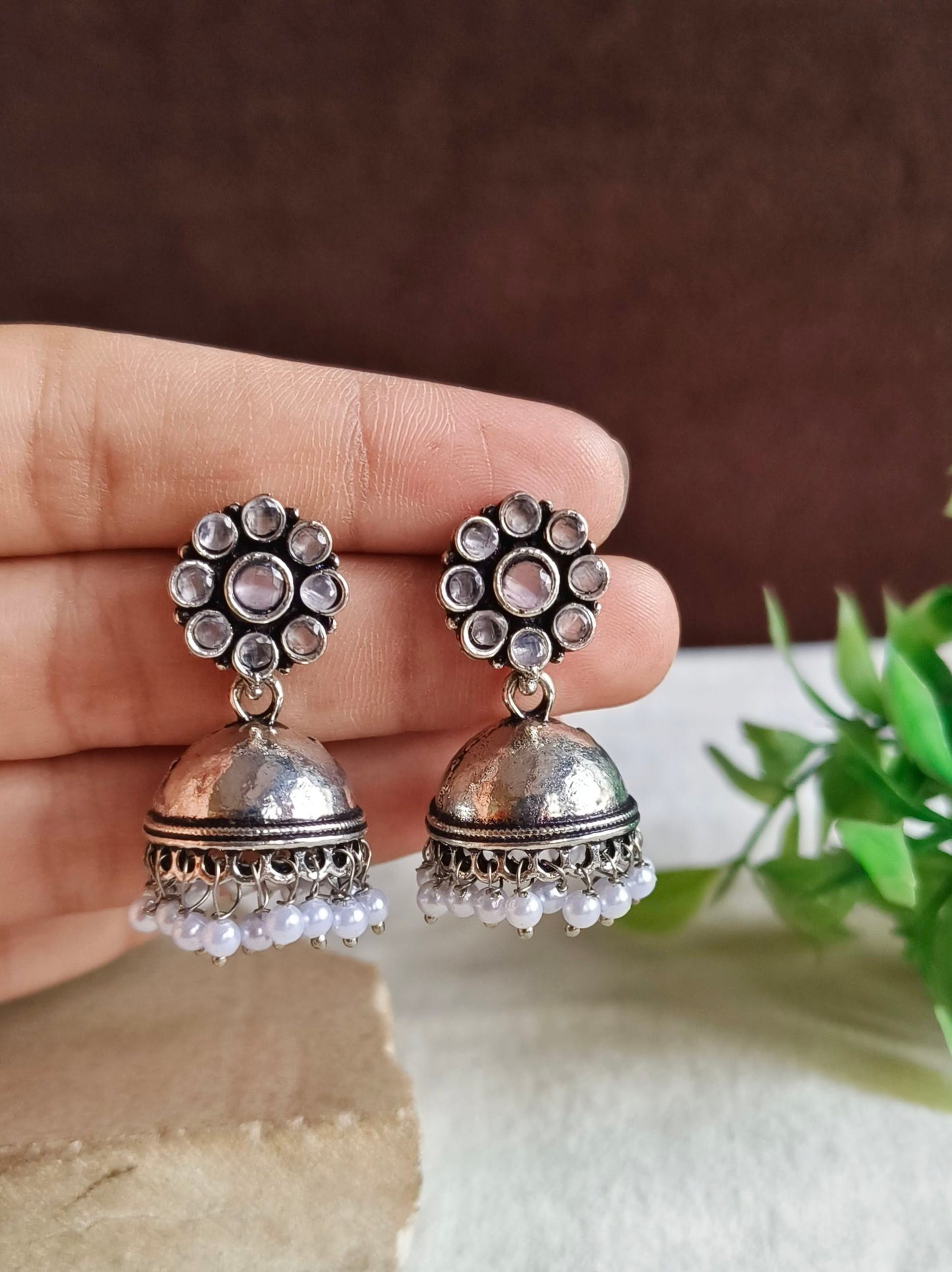 Oxidised Earrings