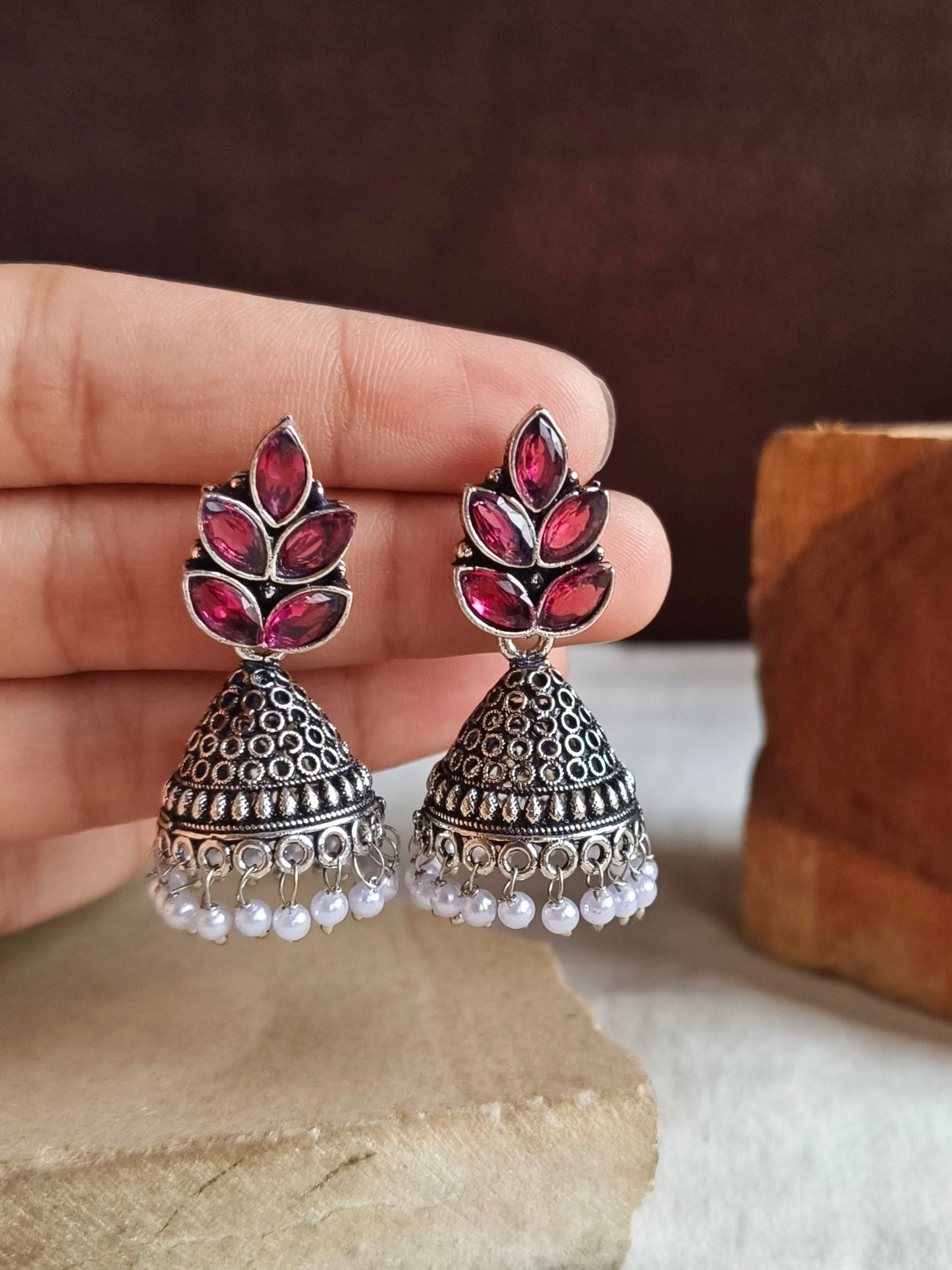 Oxidised Earrings