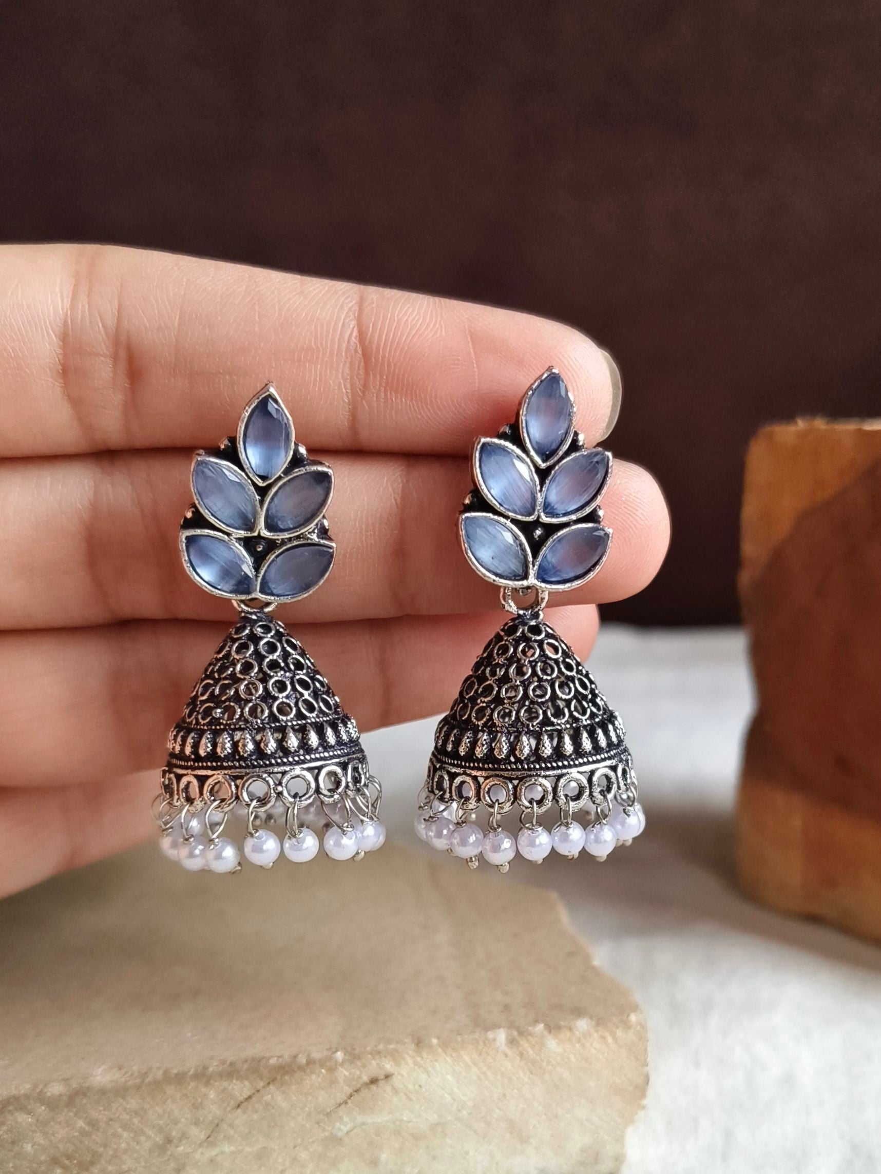 Oxidised Earrings