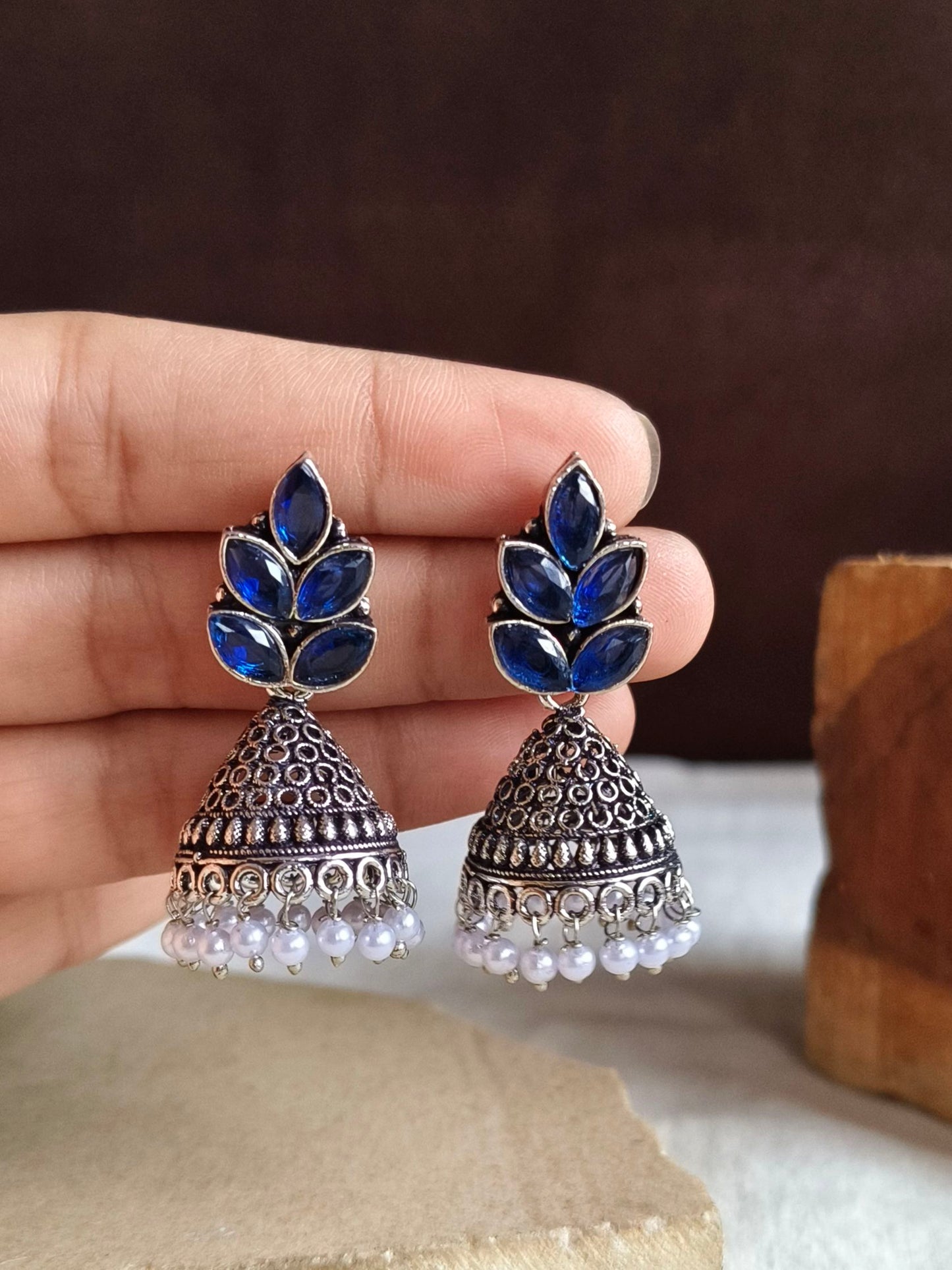 Oxidised Earrings