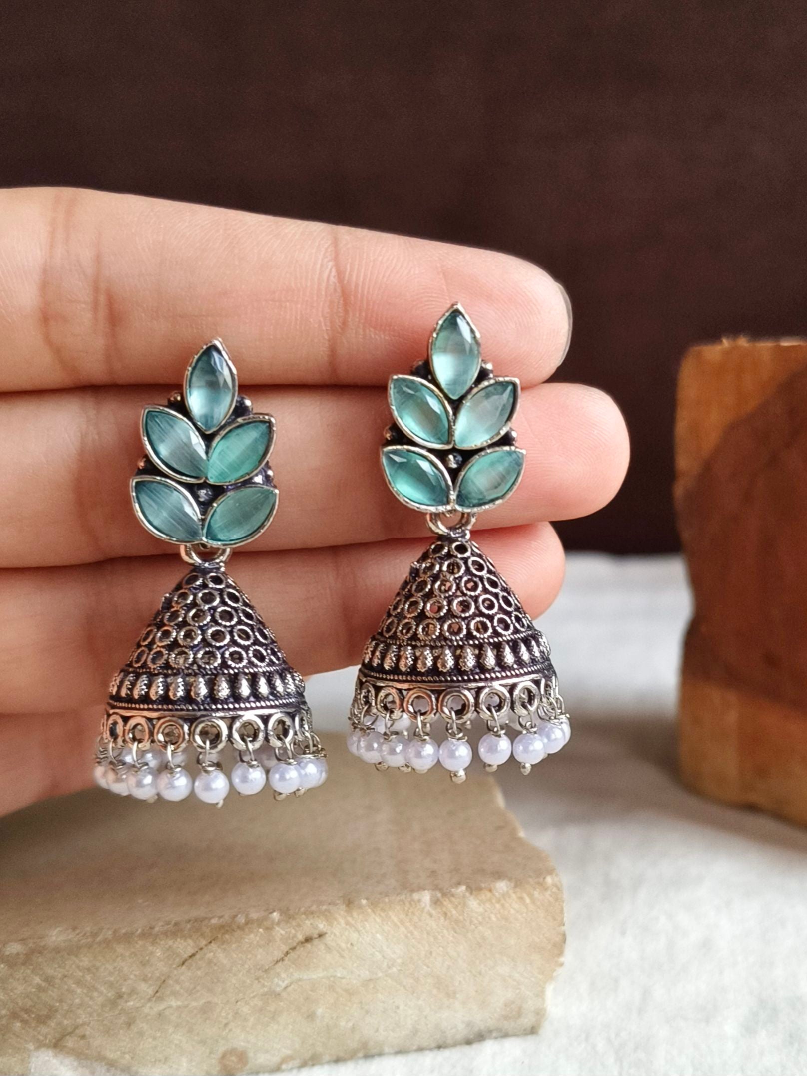 Oxidised Earrings