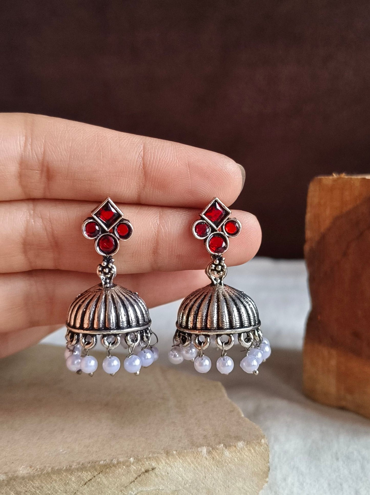 Oxidised Earrings