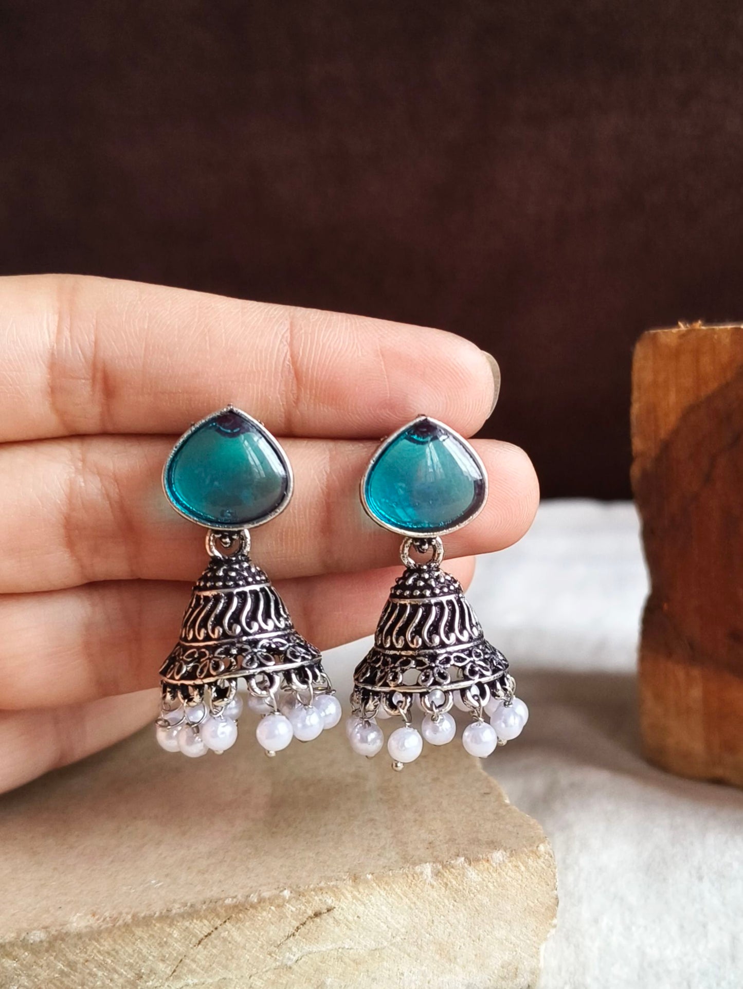 Oxidised Earrings