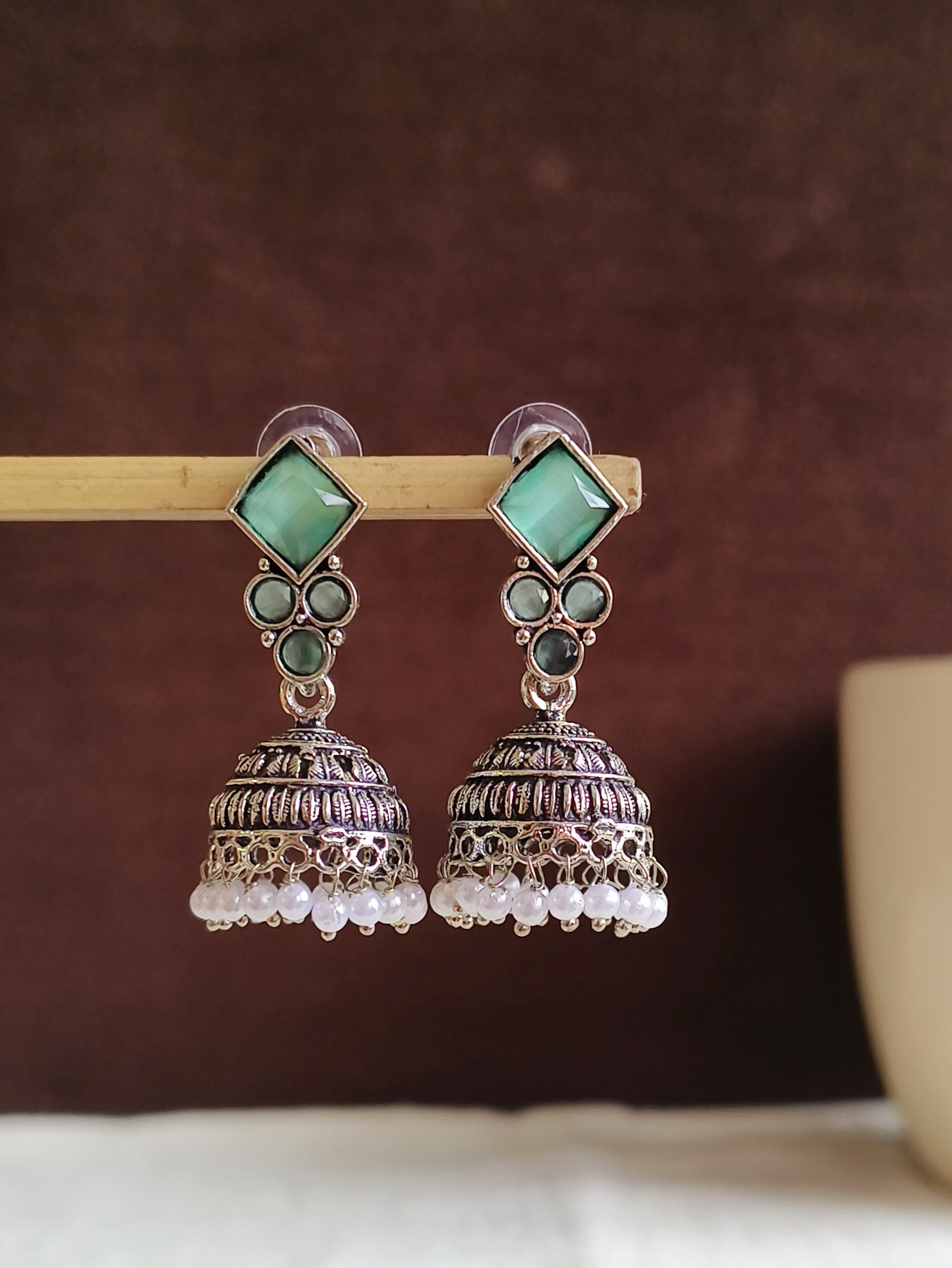 Oxidised Earrings