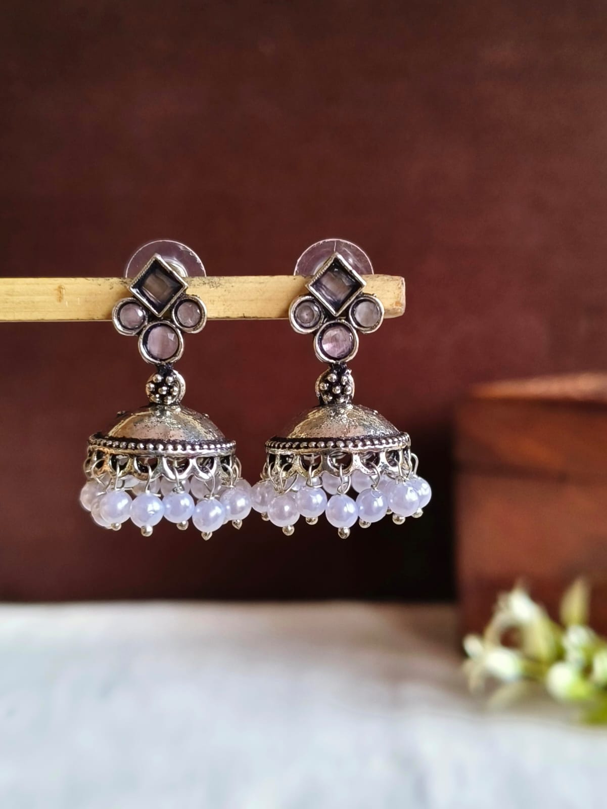 Oxidised Earrings