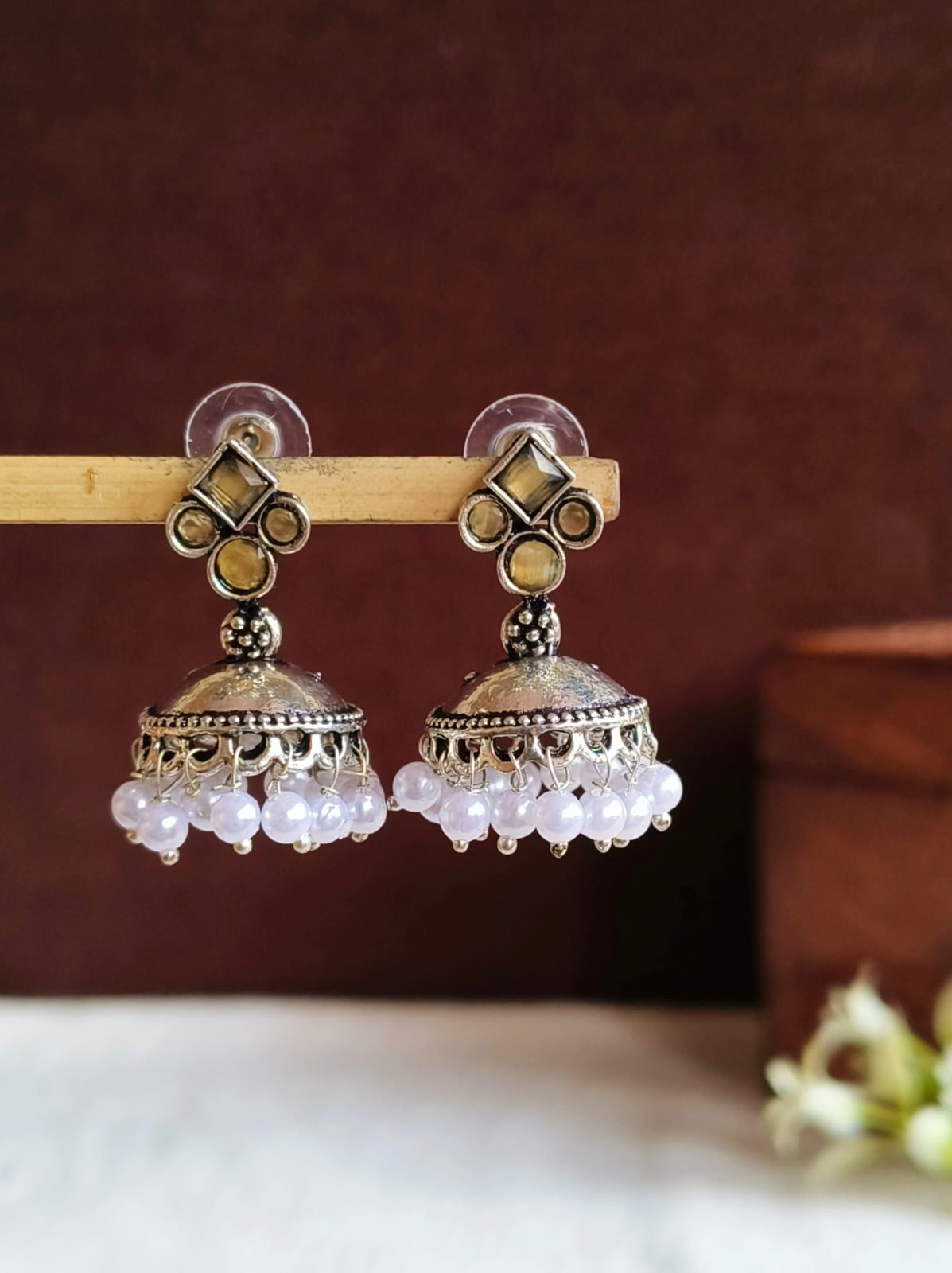 Oxidised Earrings