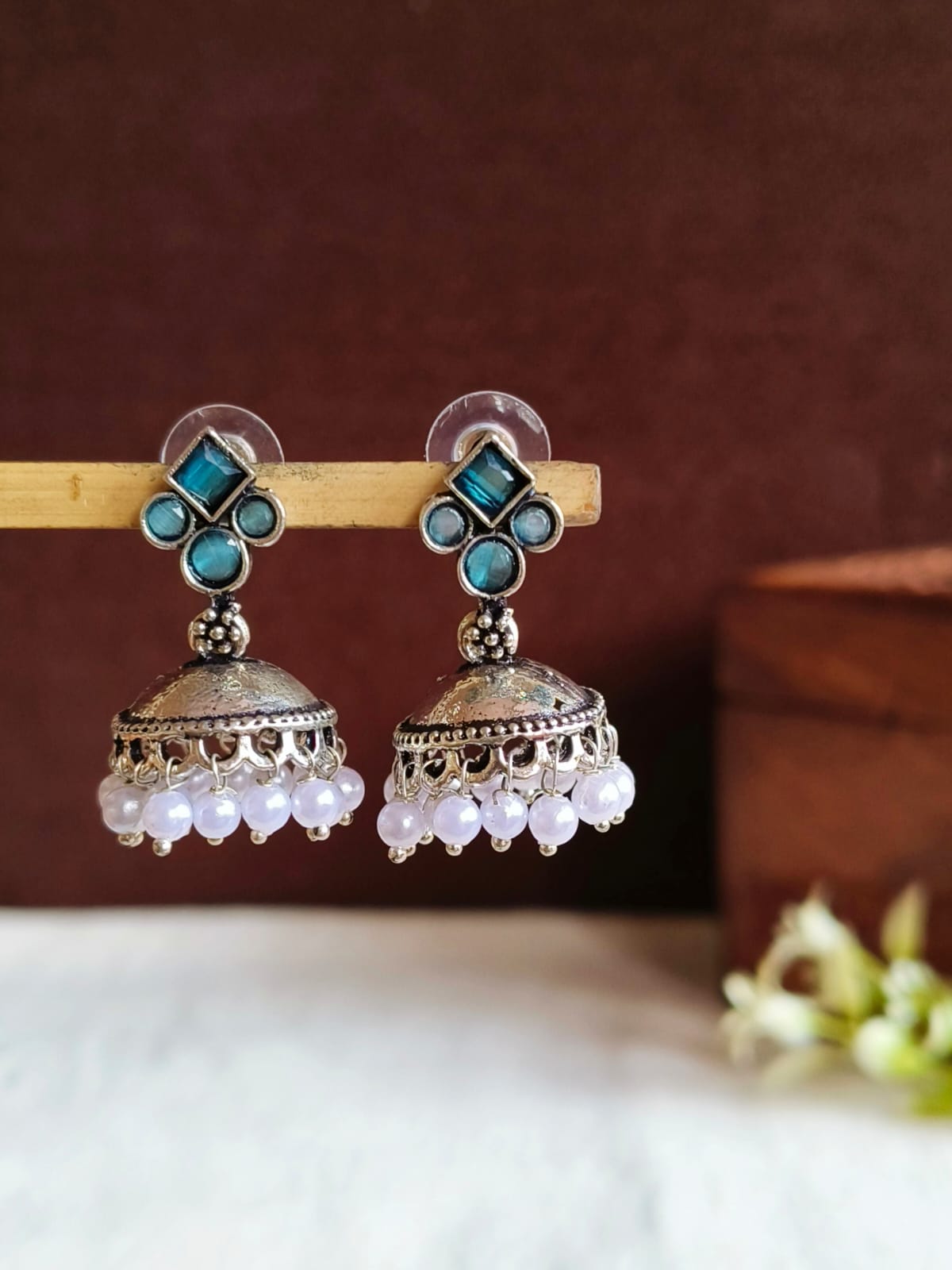 Oxidised Earrings