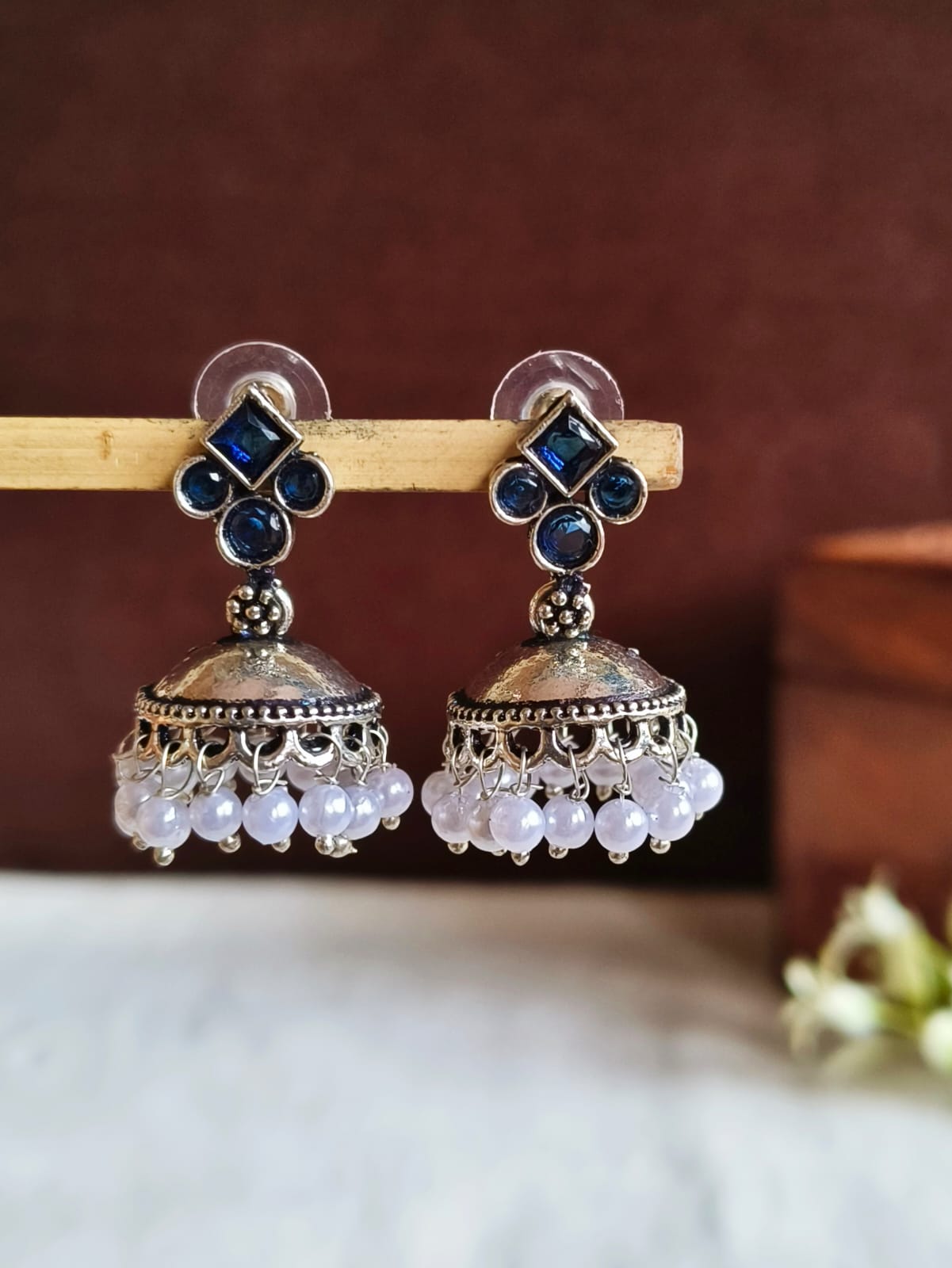 Oxidised Earrings