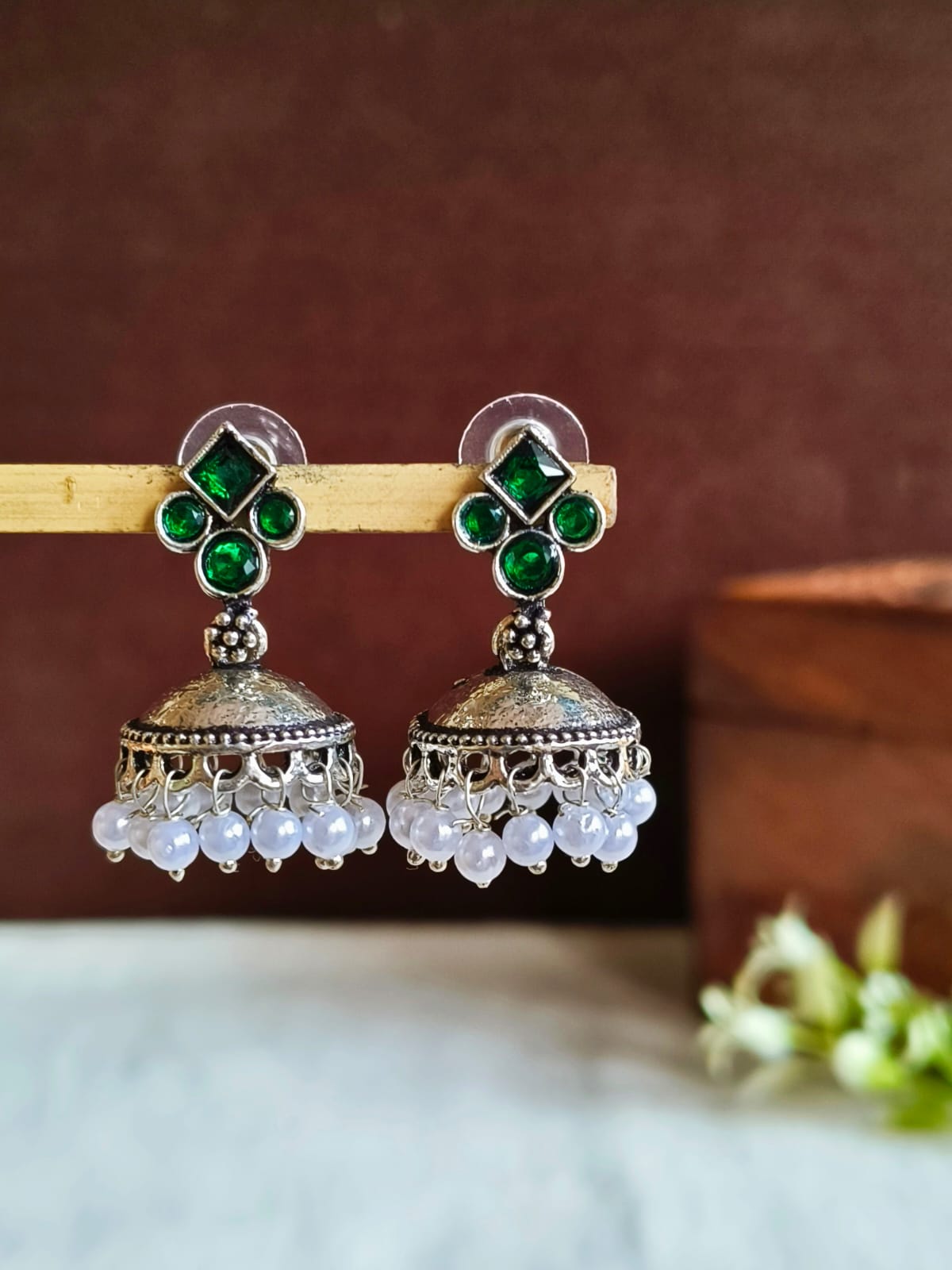 Oxidised Earrings