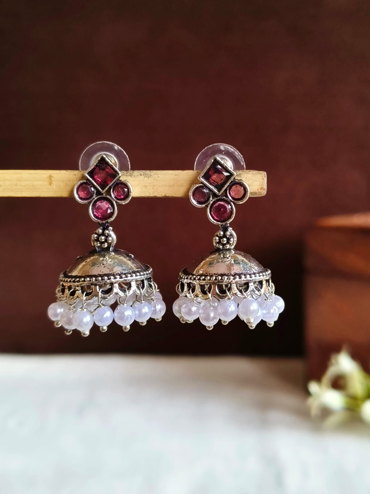 Oxidised Earrings