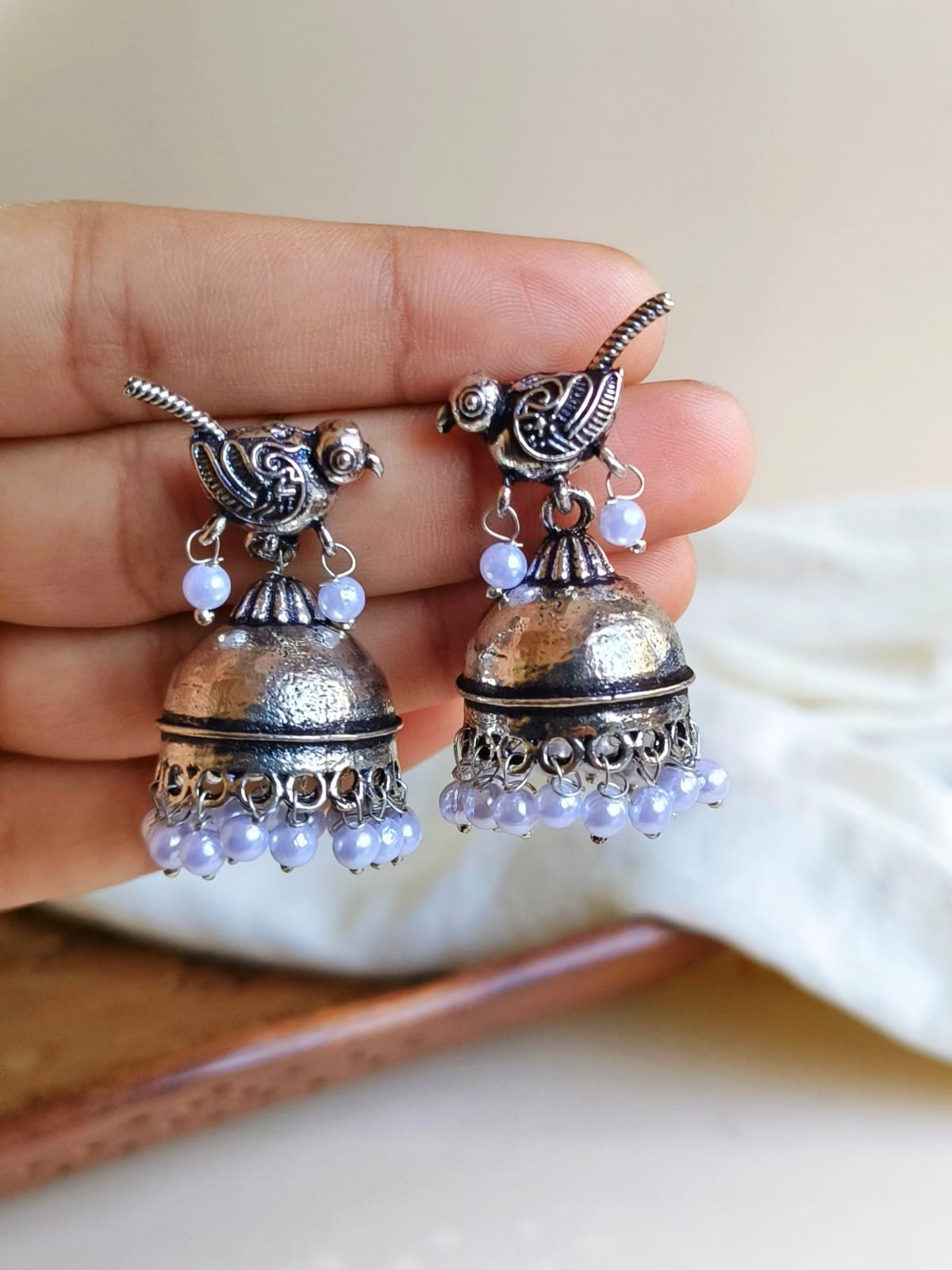 Oxidised Earrings