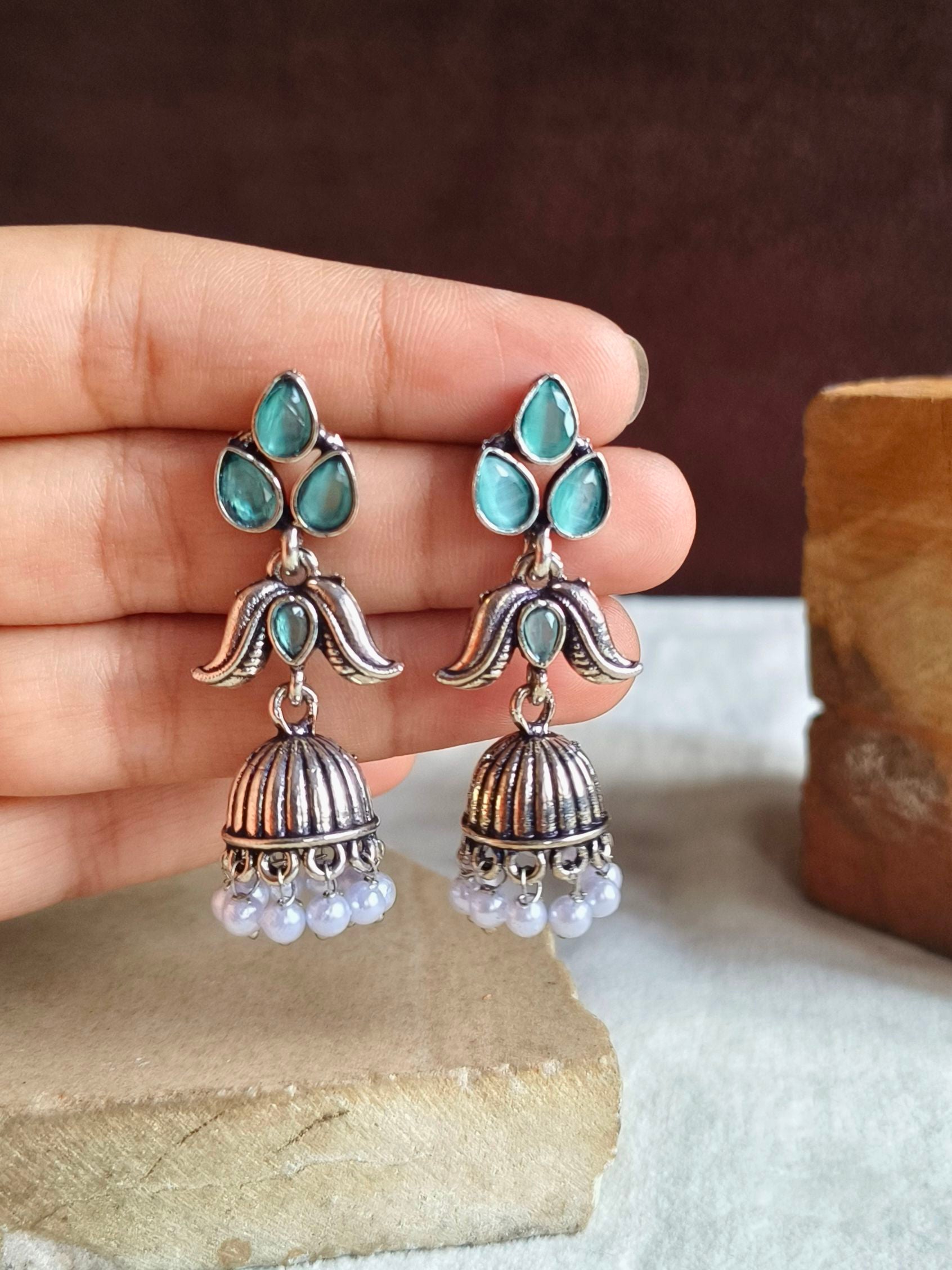 Oxidised Earrings
