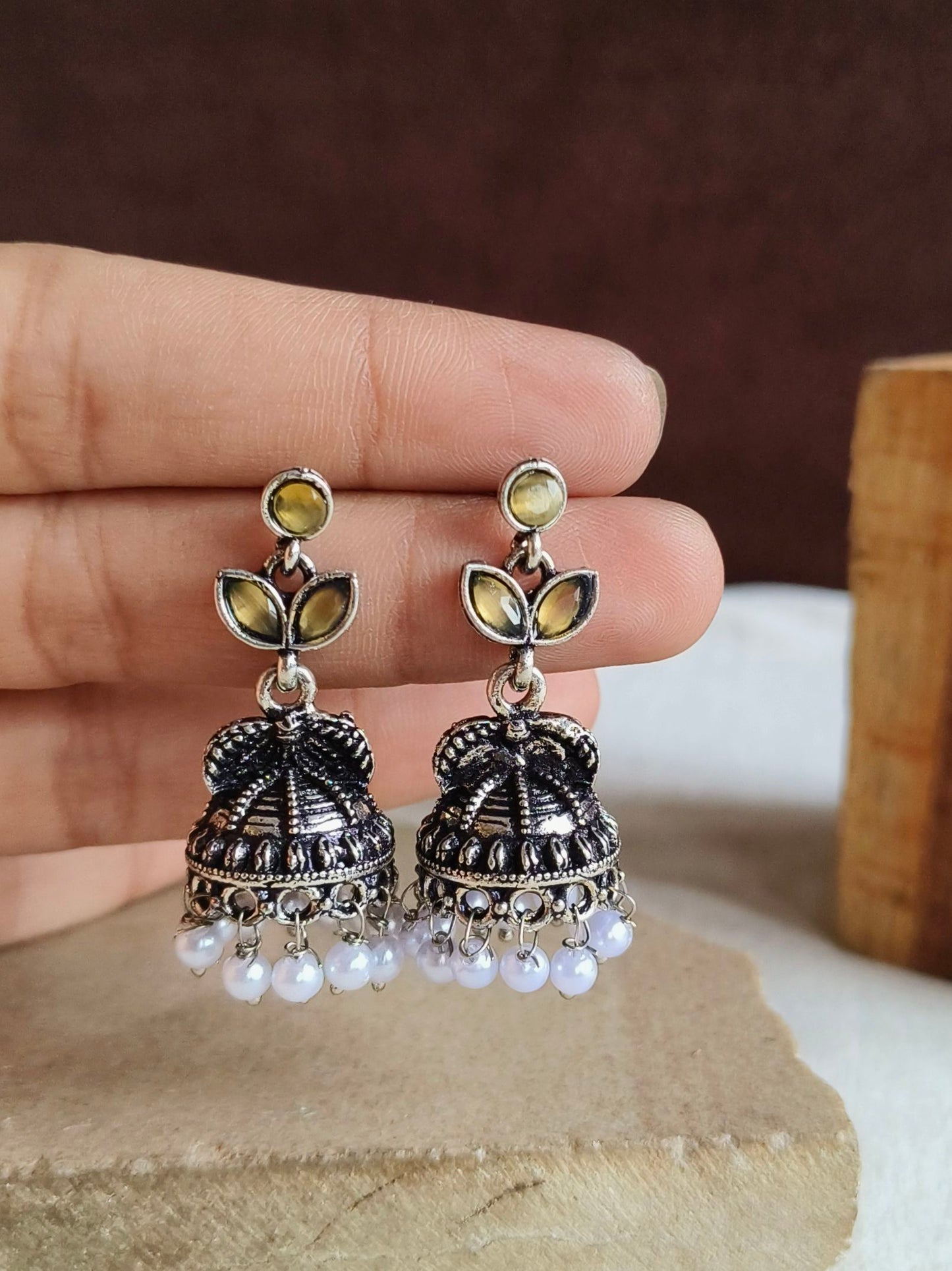 Oxidised Earrings