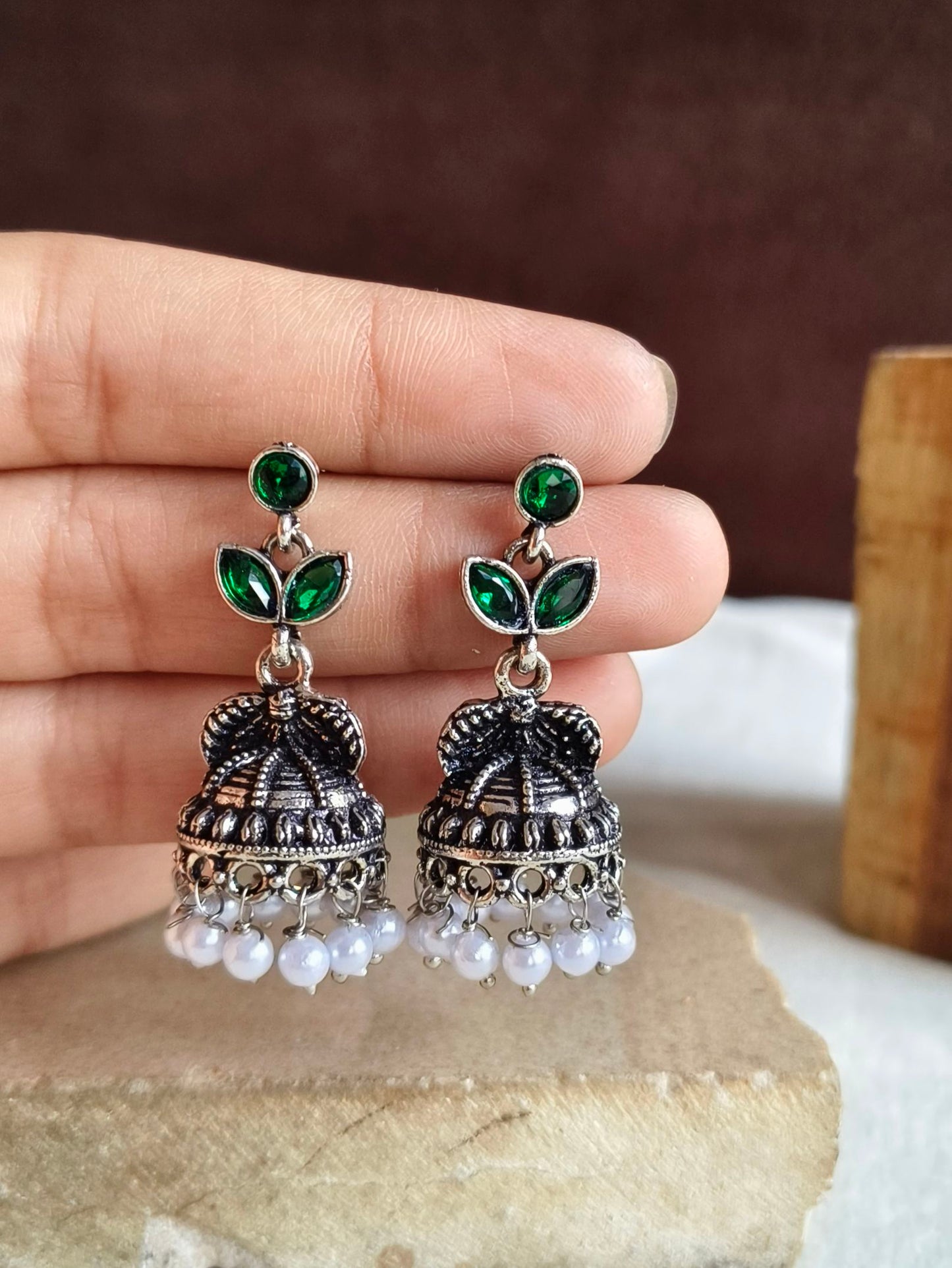 Oxidised Earrings