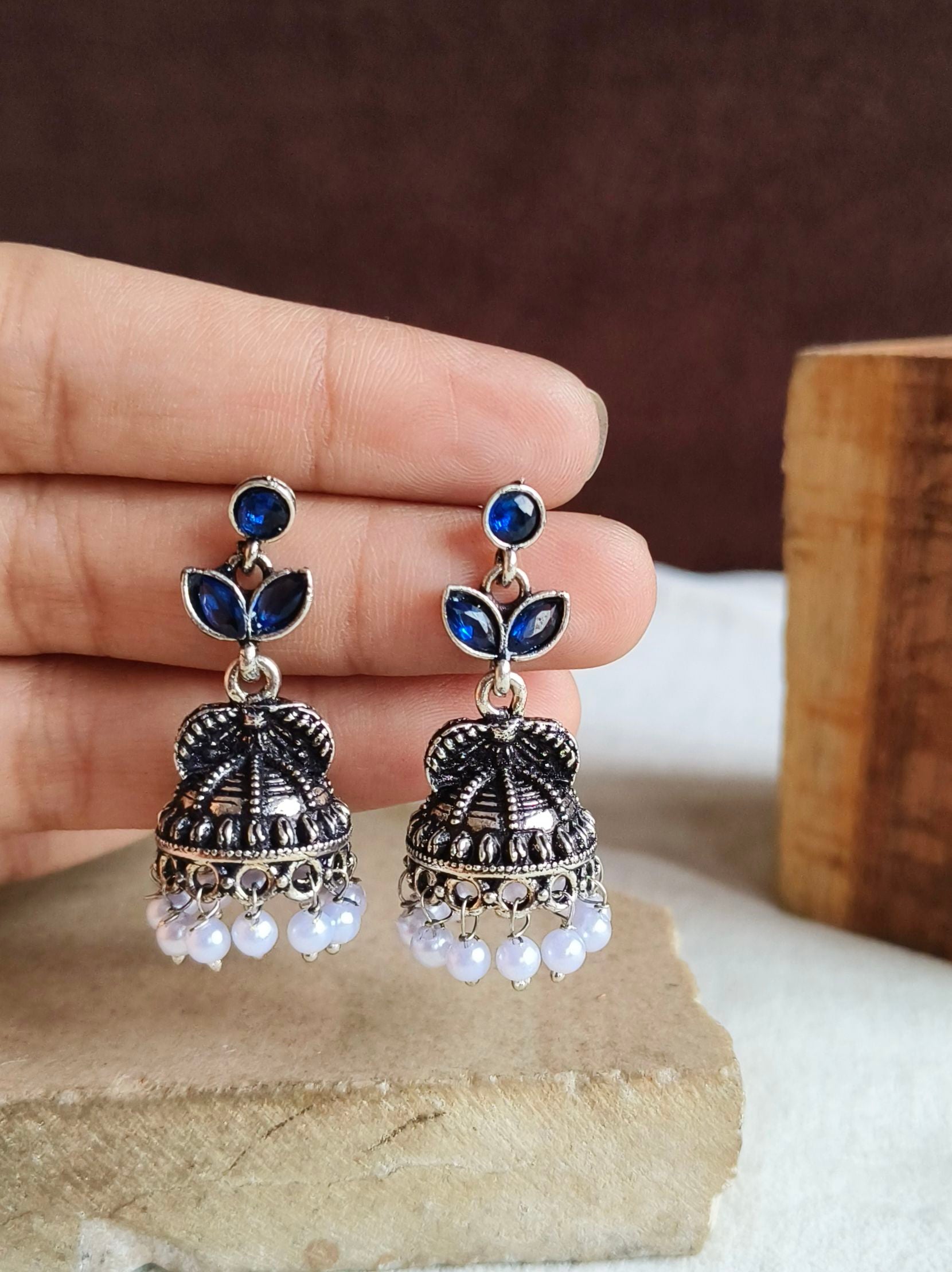 Oxidised Earrings