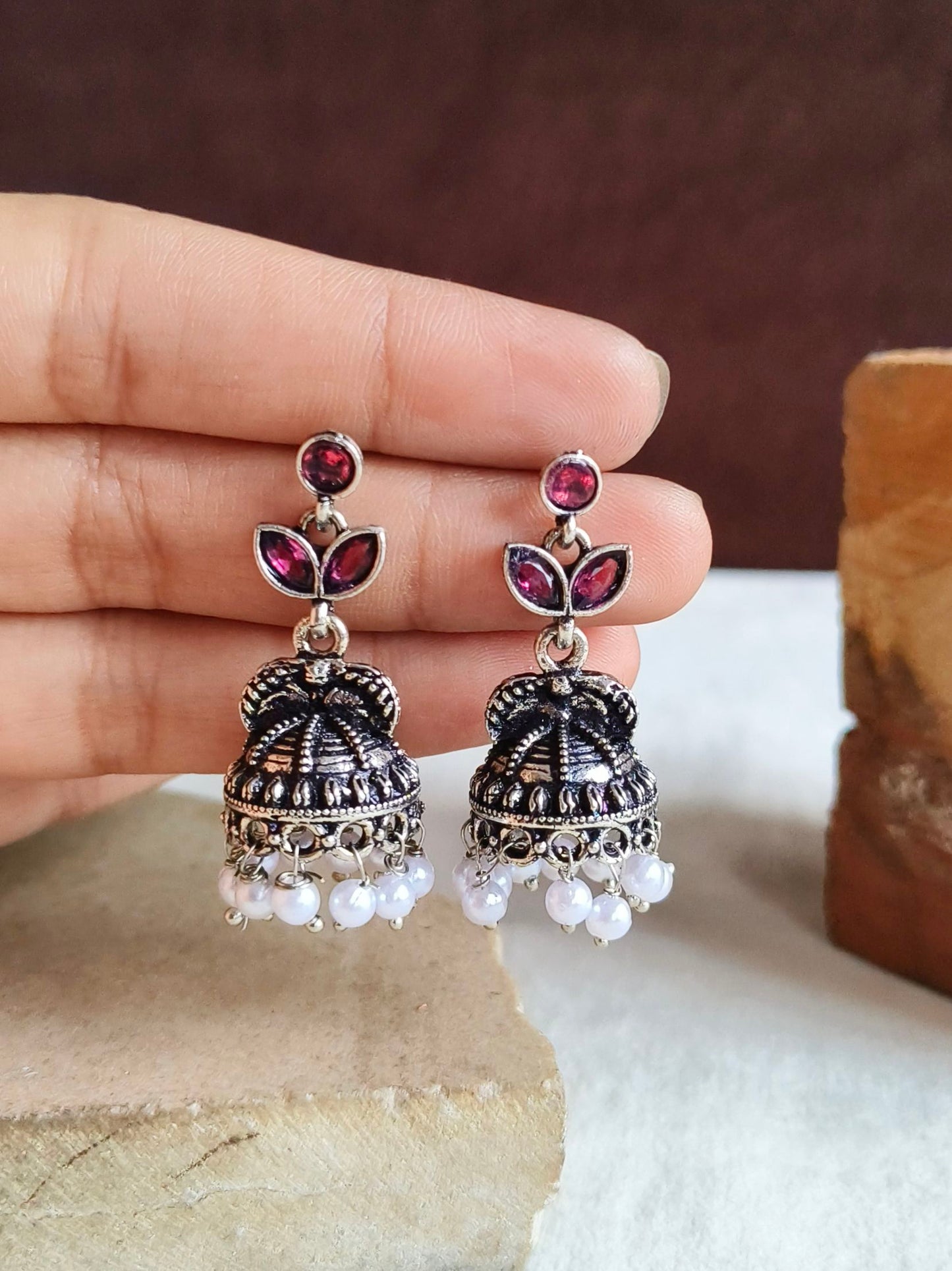 Oxidised Earrings