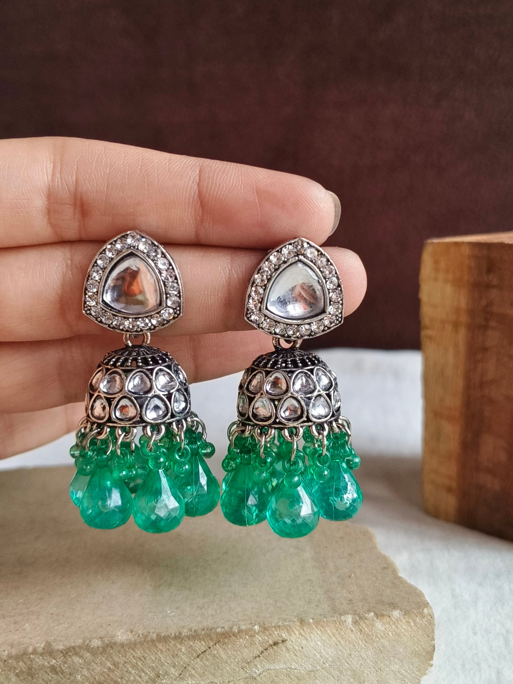 Oxidised Earrings