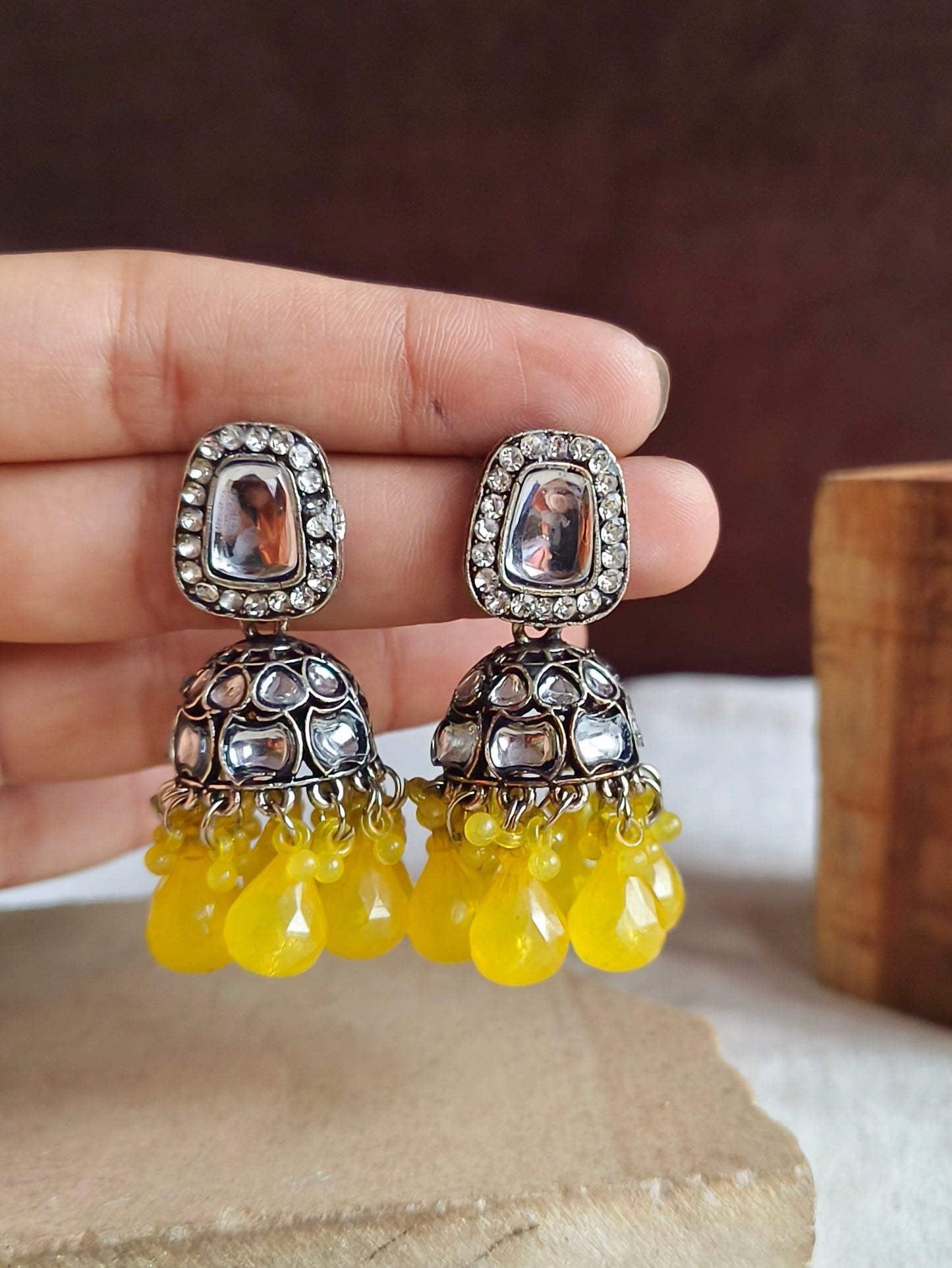 Oxidised Earrings