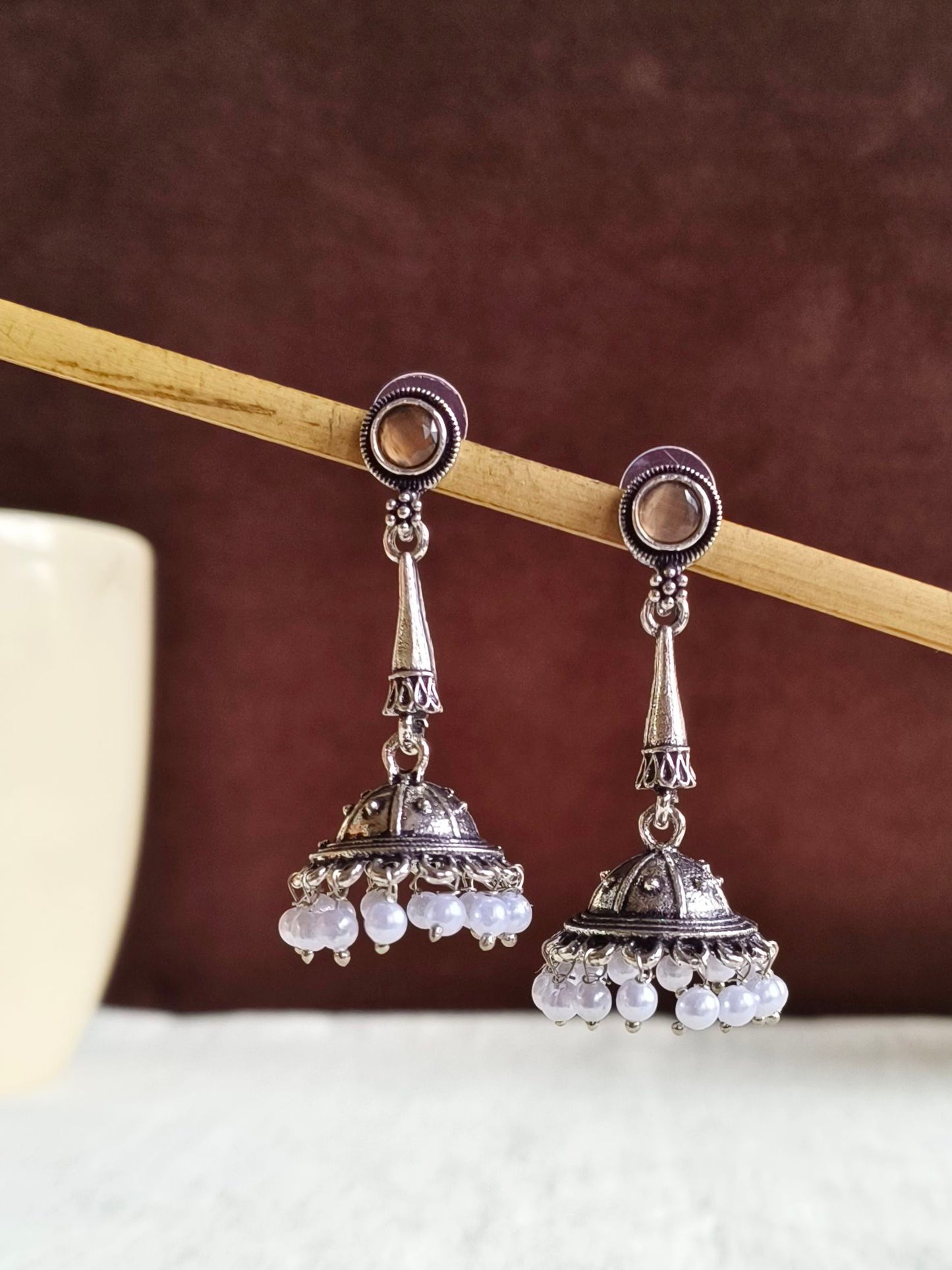 Oxidised Earrings
