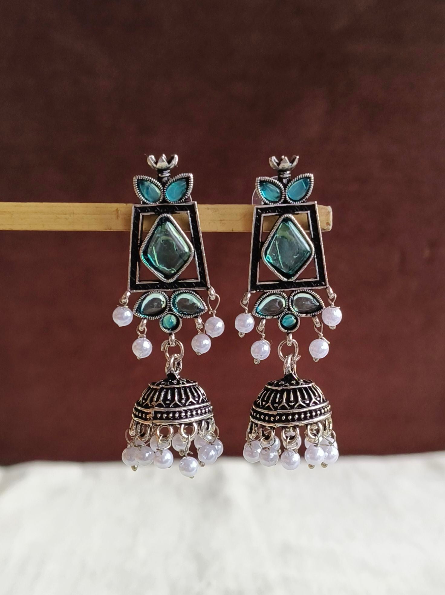 Oxidised Earrings