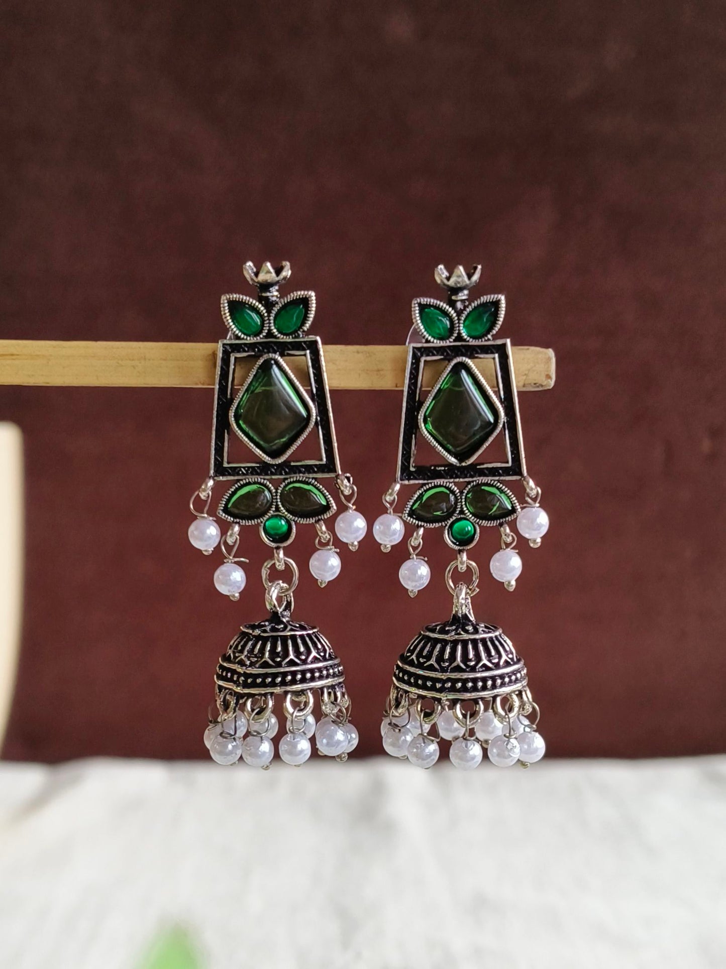 Oxidised Earrings