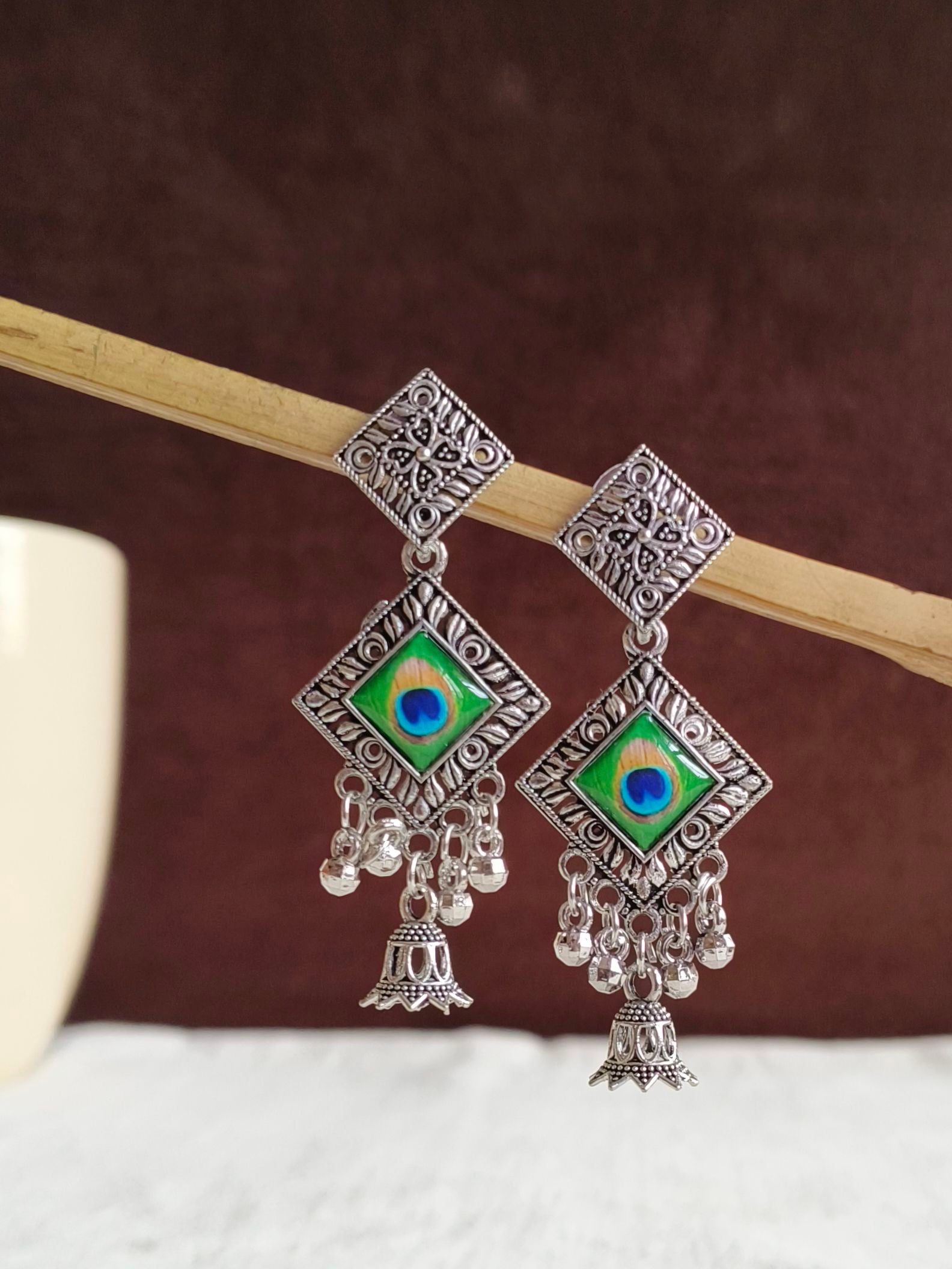 Oxidised Earrings