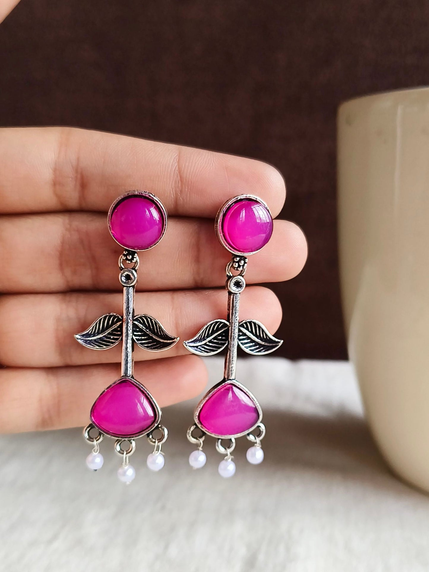 Oxidised Earrings