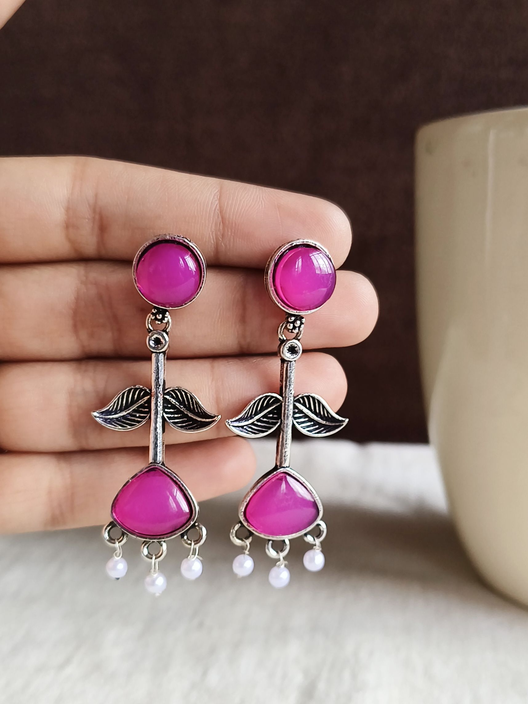 Oxidised Earrings