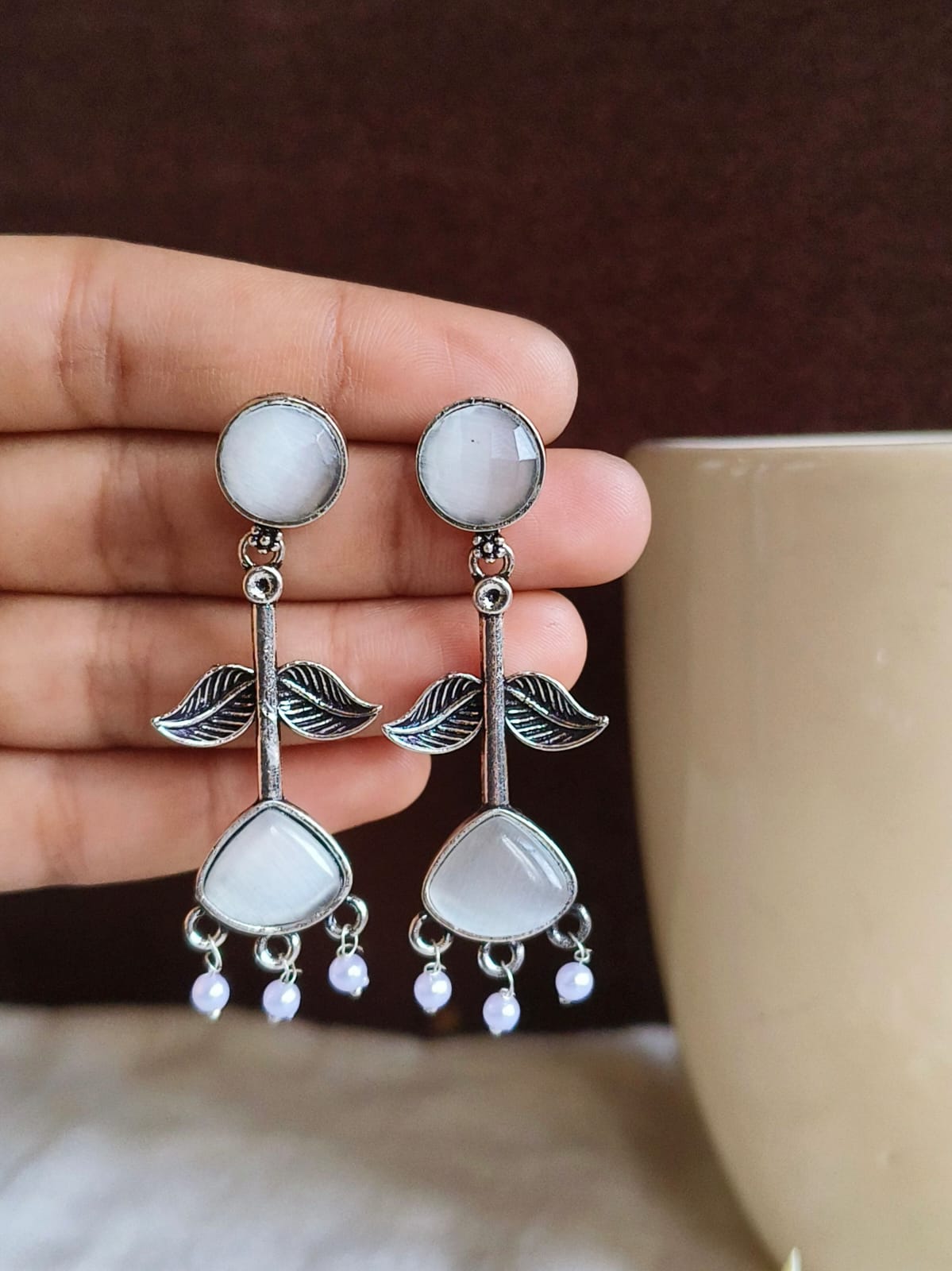 Oxidised Earrings