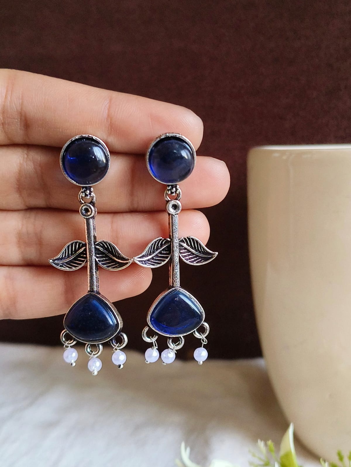 Oxidised Earrings