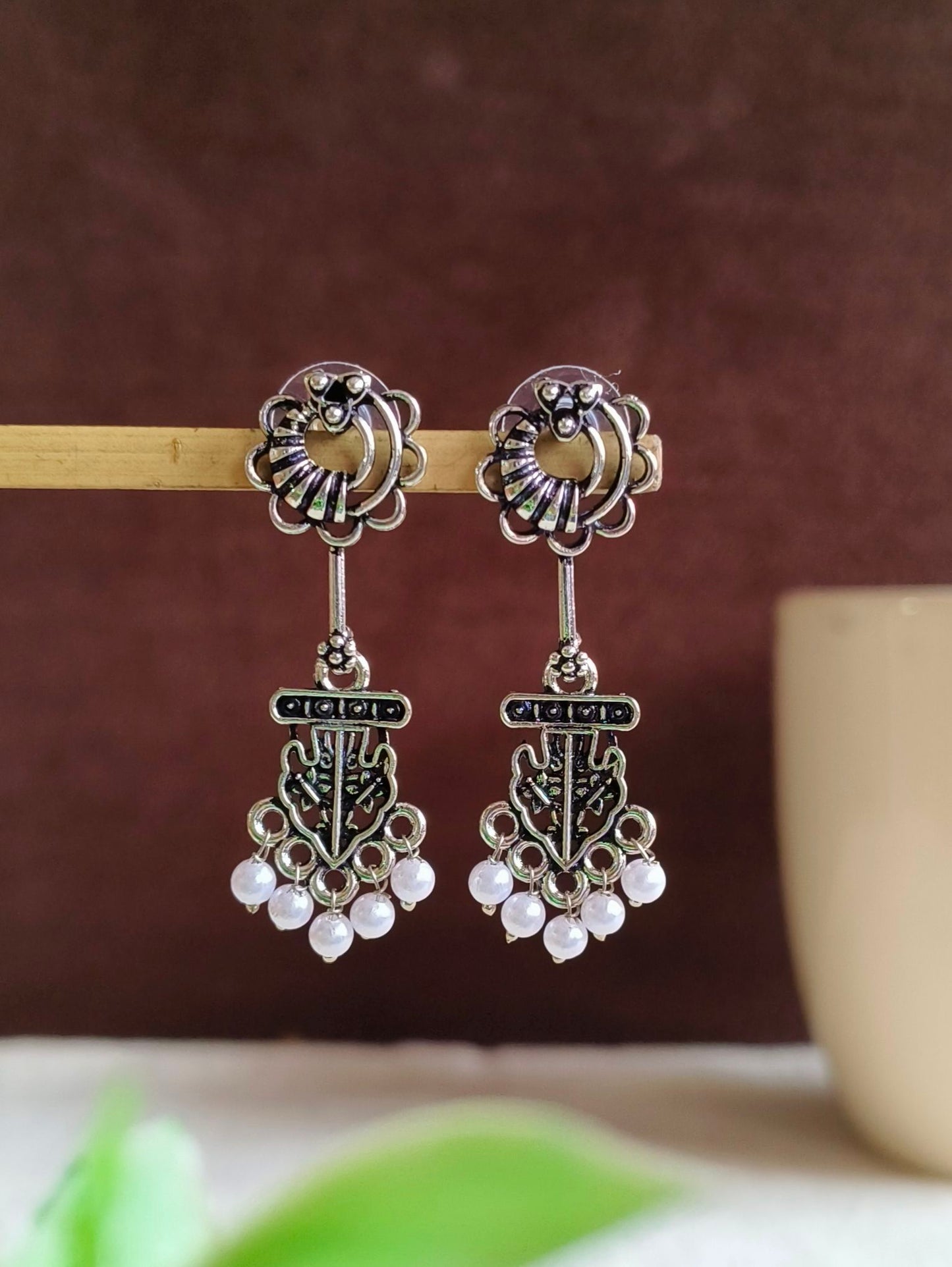 Oxidised Earrings