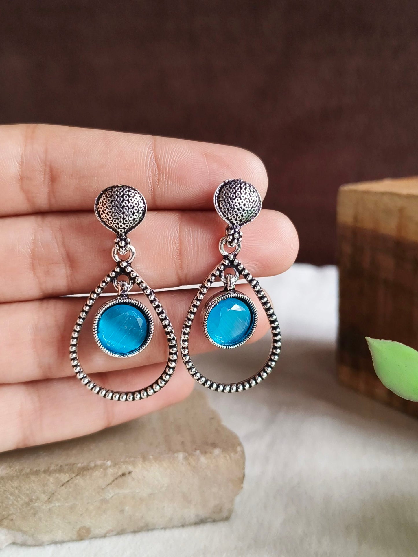 Oxidised Earrings