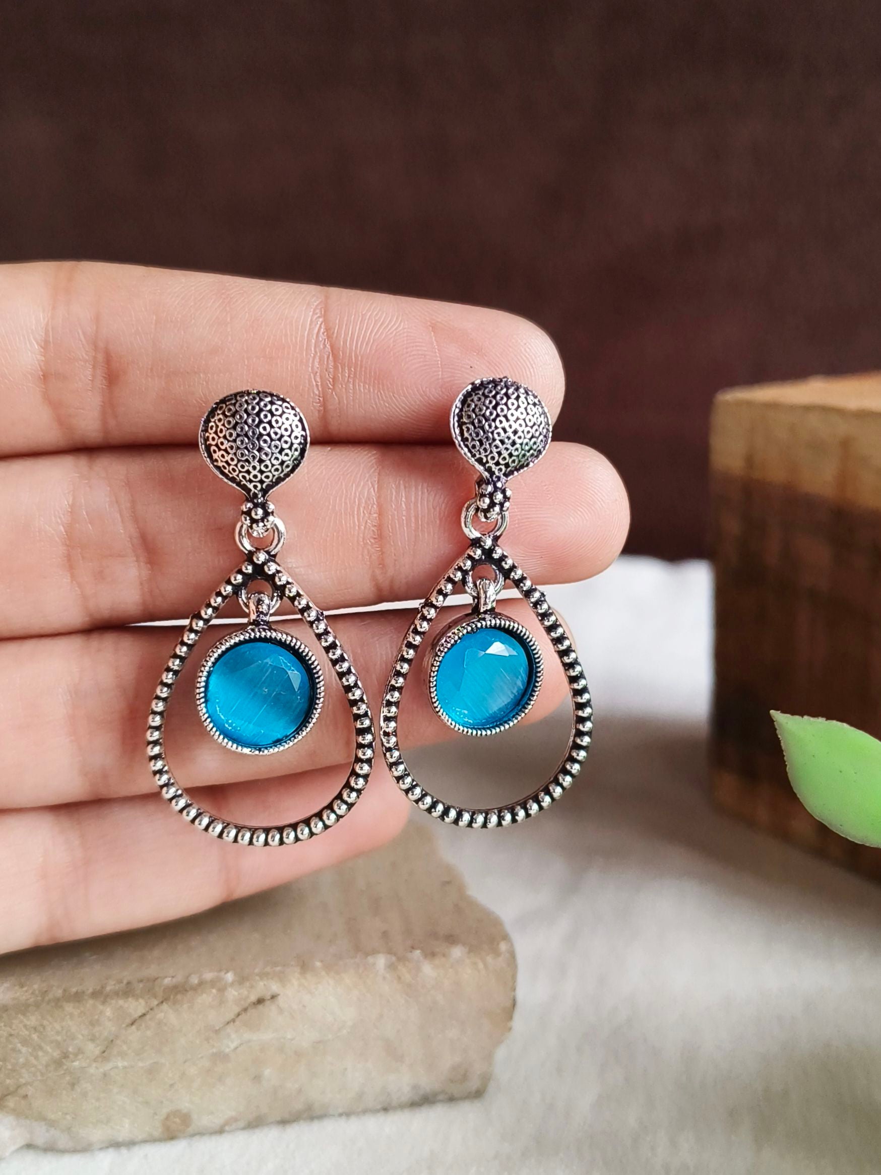 Oxidised Earrings