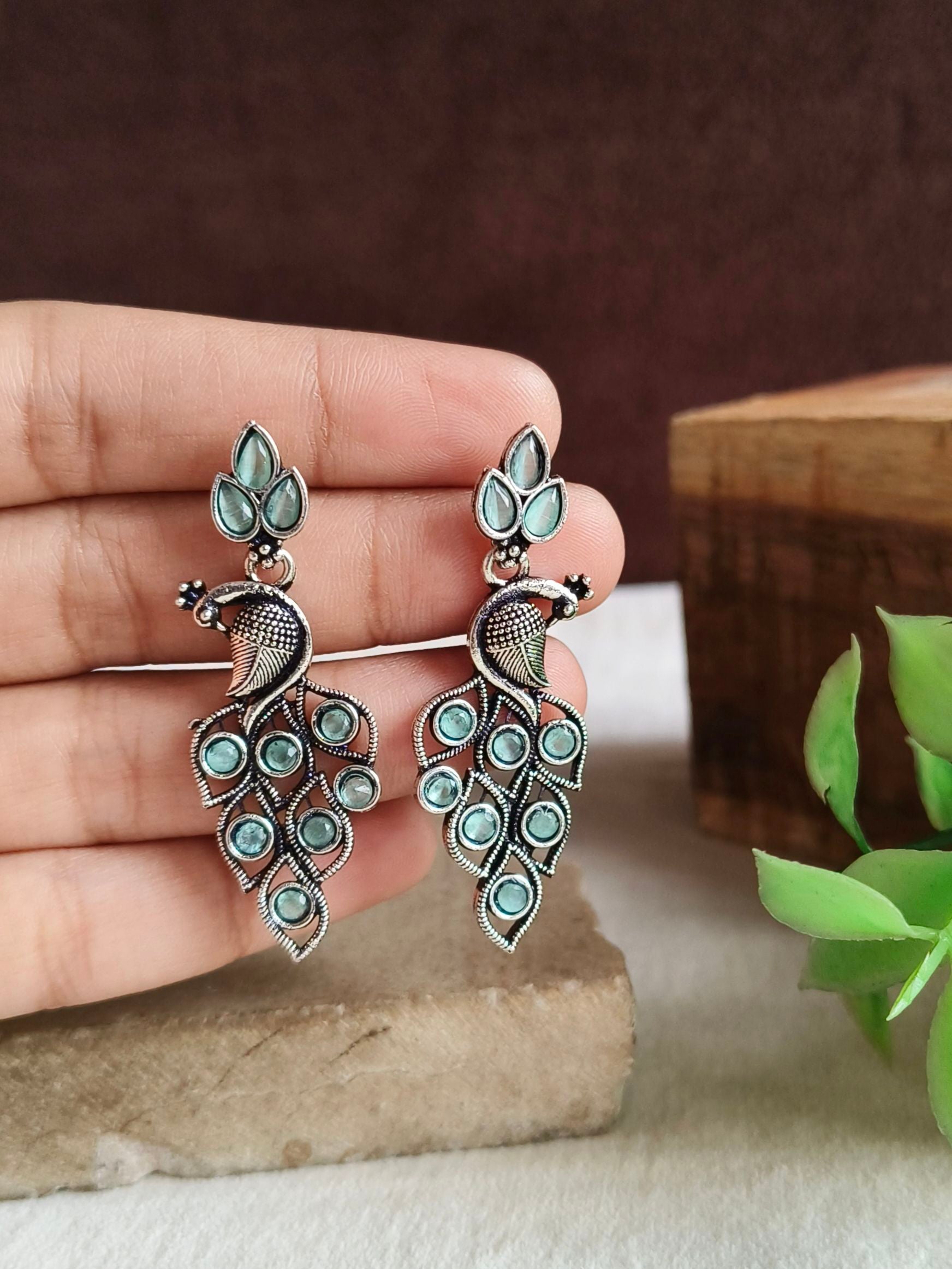 Oxidised Earrings