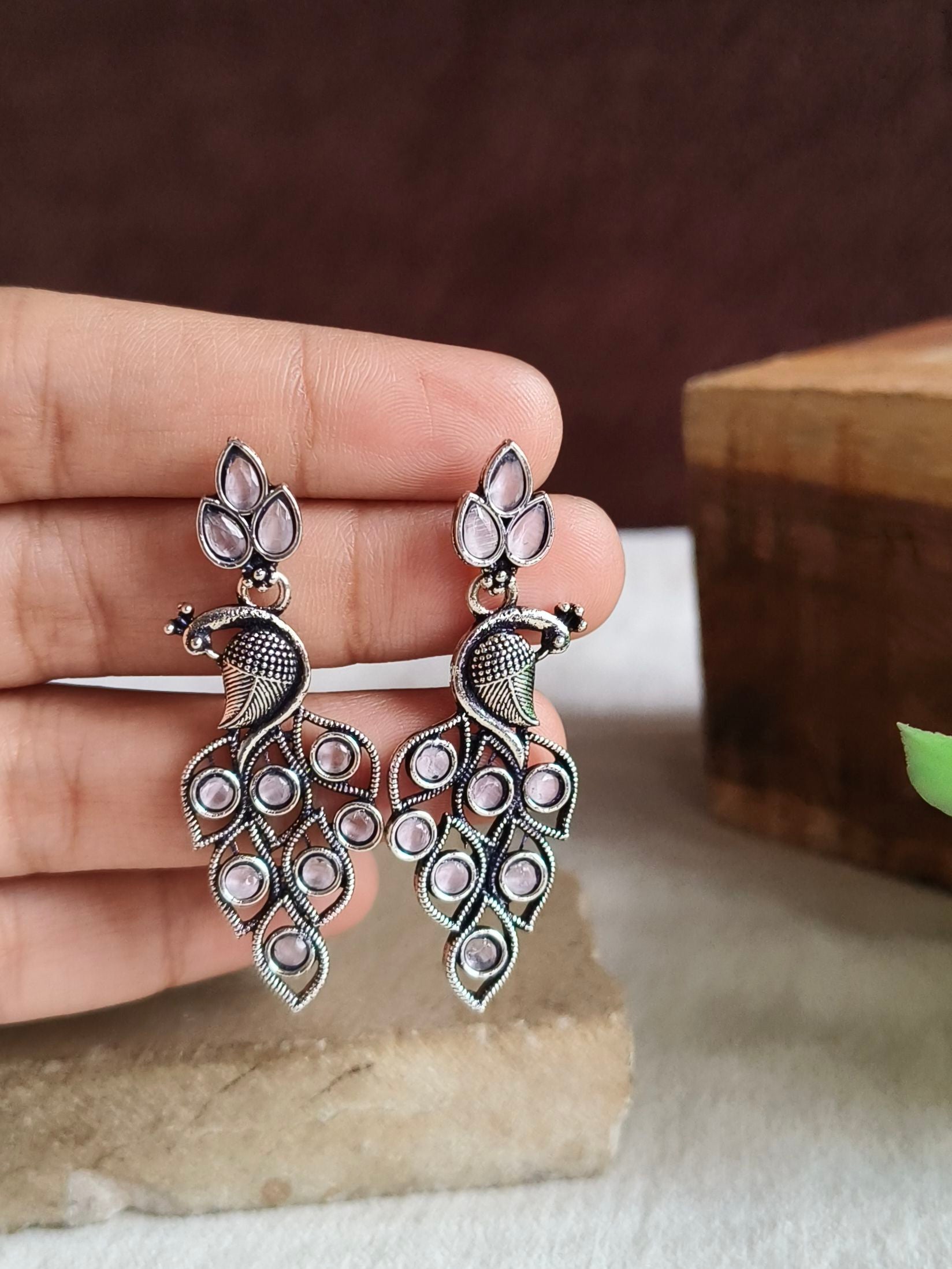 Oxidised Earrings