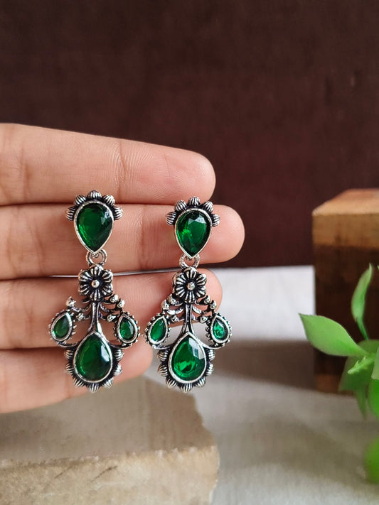 Oxidised Earrings