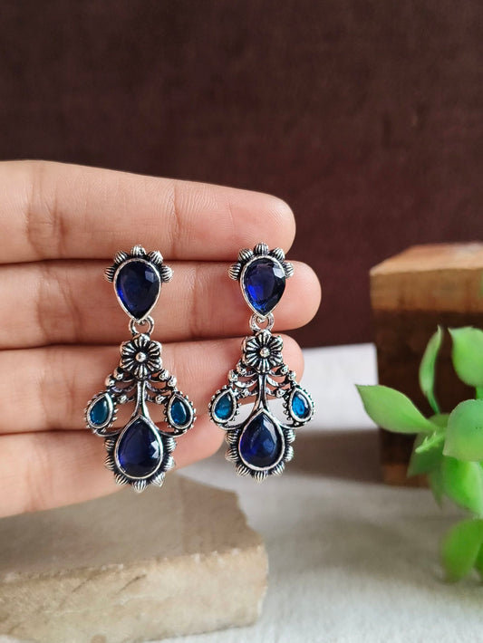 Oxidised Earrings