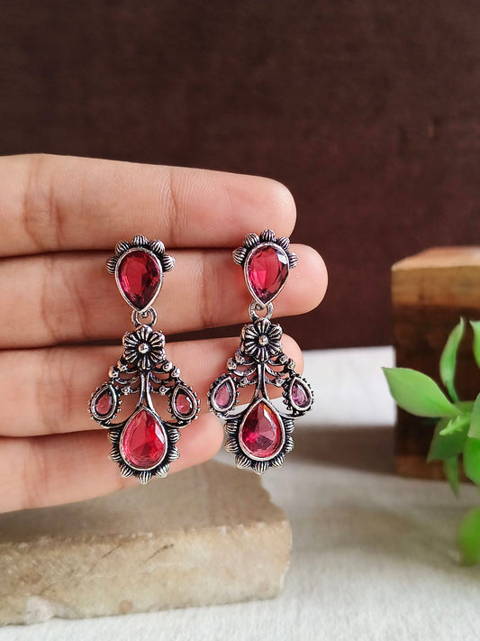 Oxidised Earrings