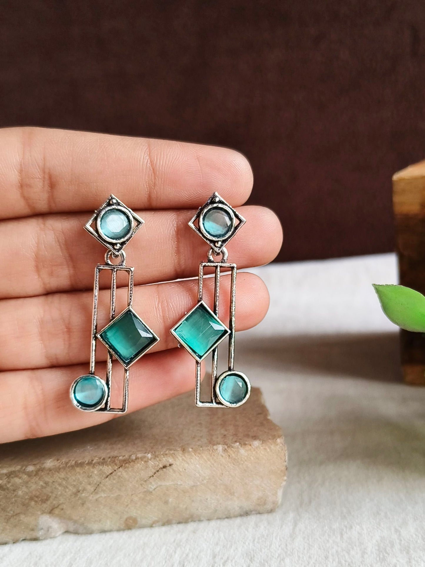 Oxidised Earrings