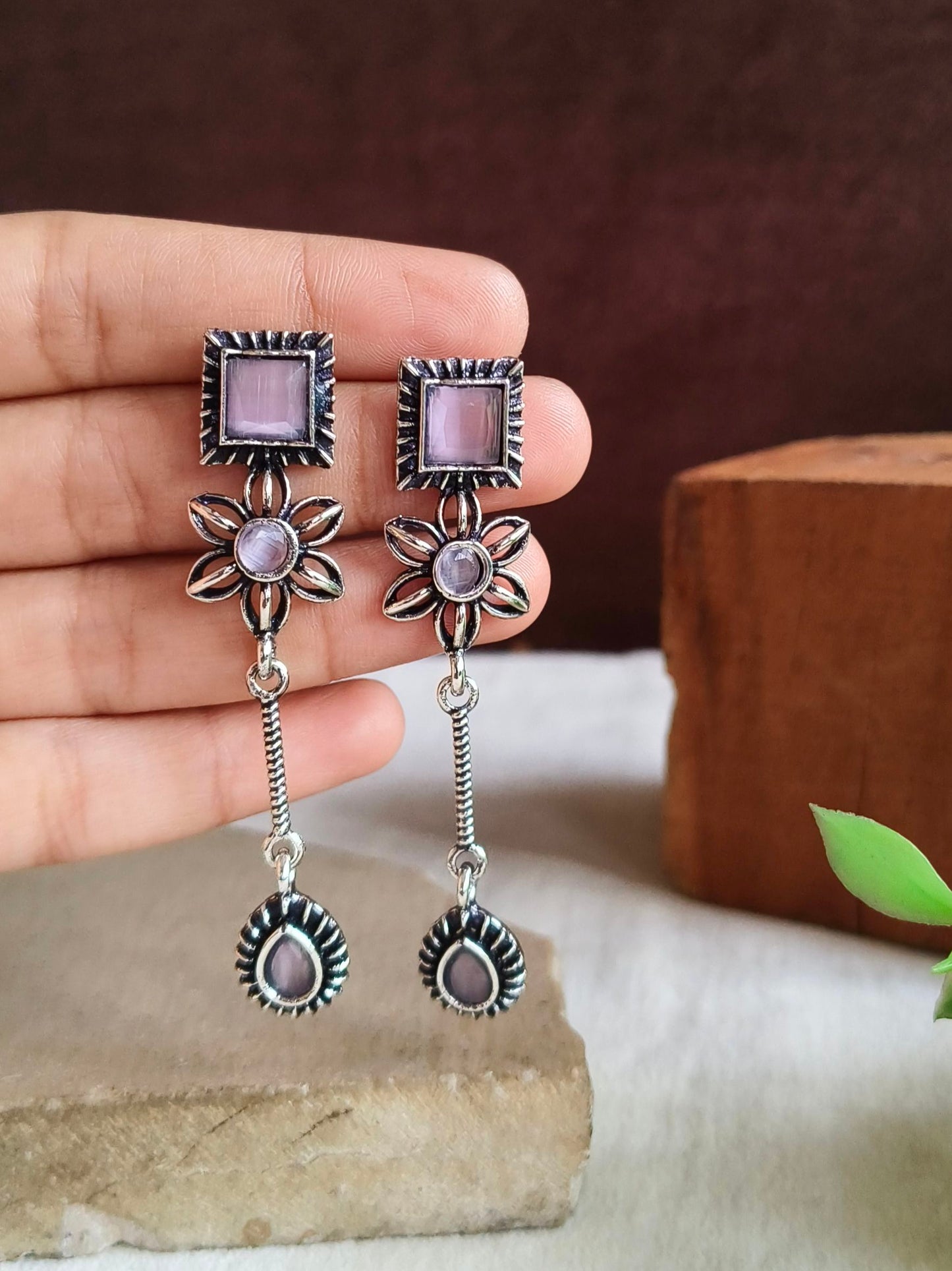 Oxidised Earrings