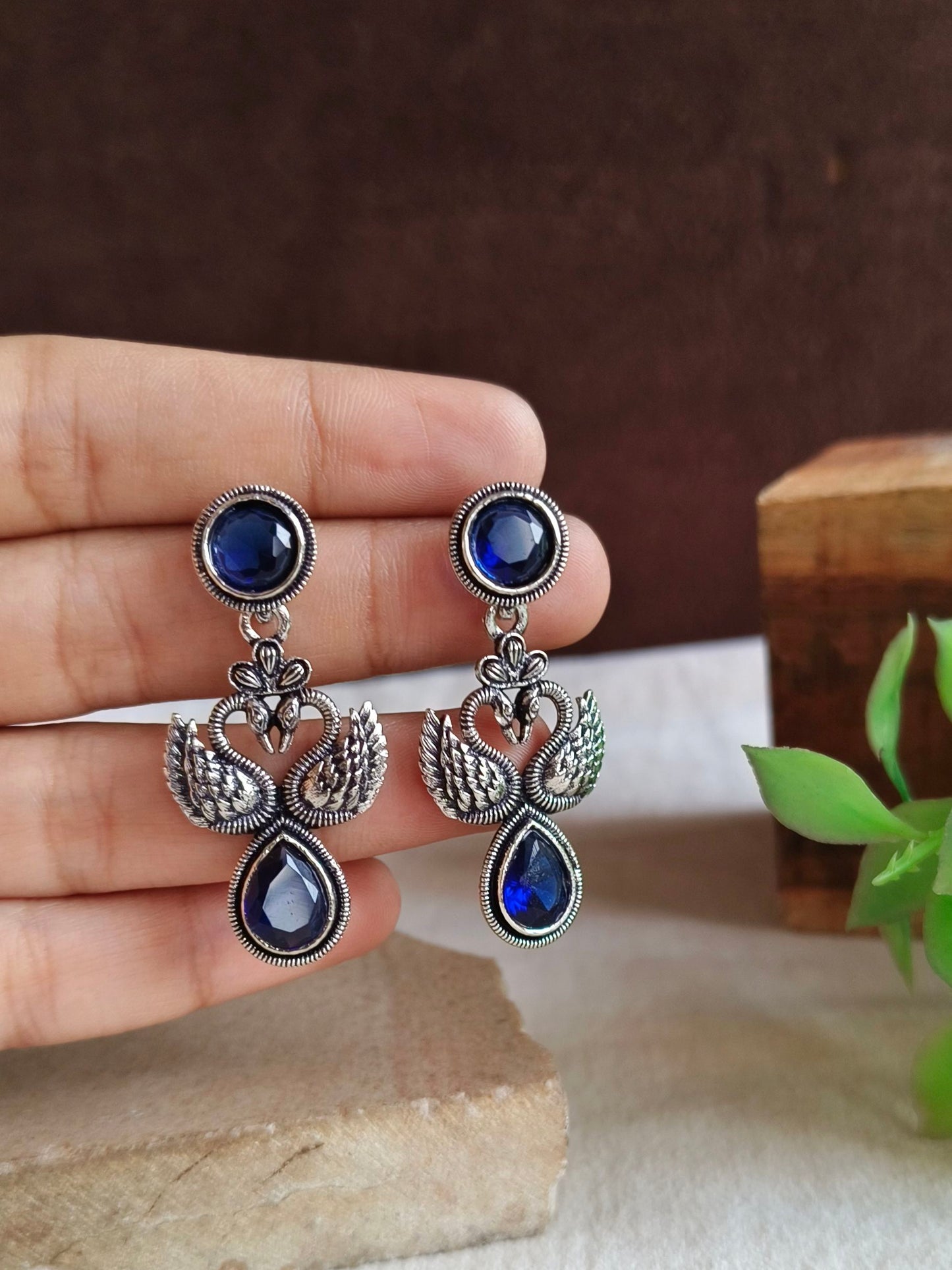 Oxidised Earrings