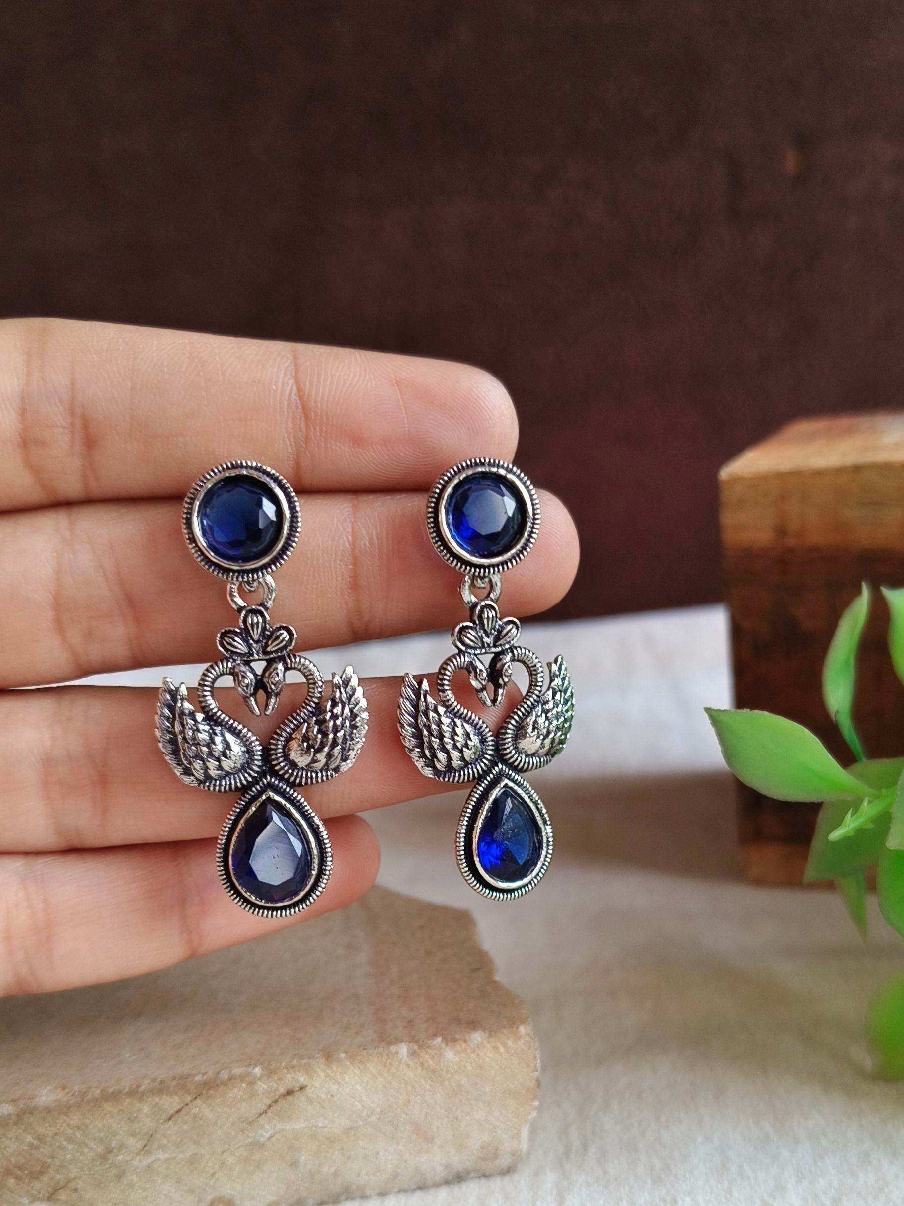 Oxidised Earrings